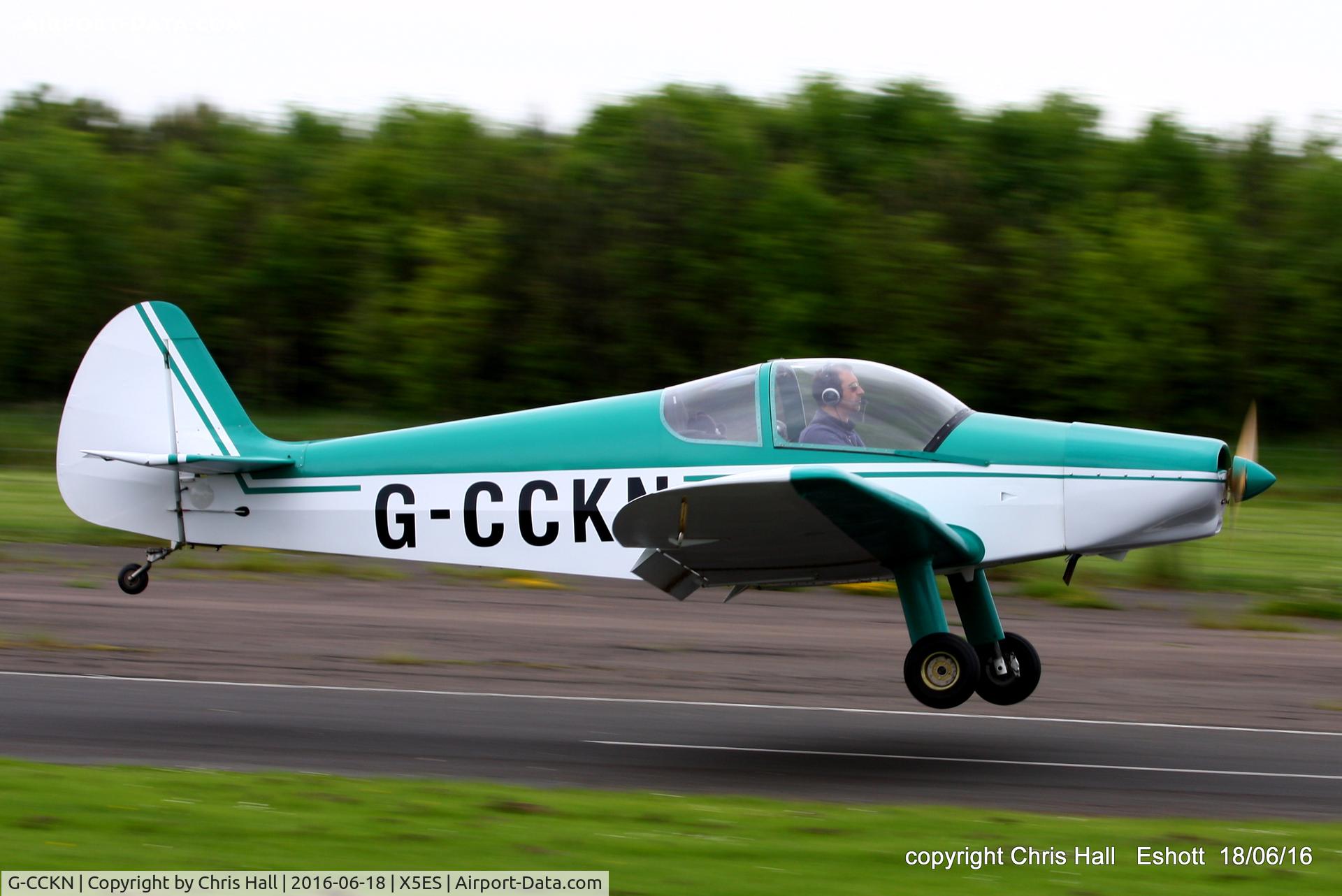 G-CCKN, 2006 Nicollier HN-700 Menestrel II C/N PFA 217-13943, at the Great North Fly in. Eshott