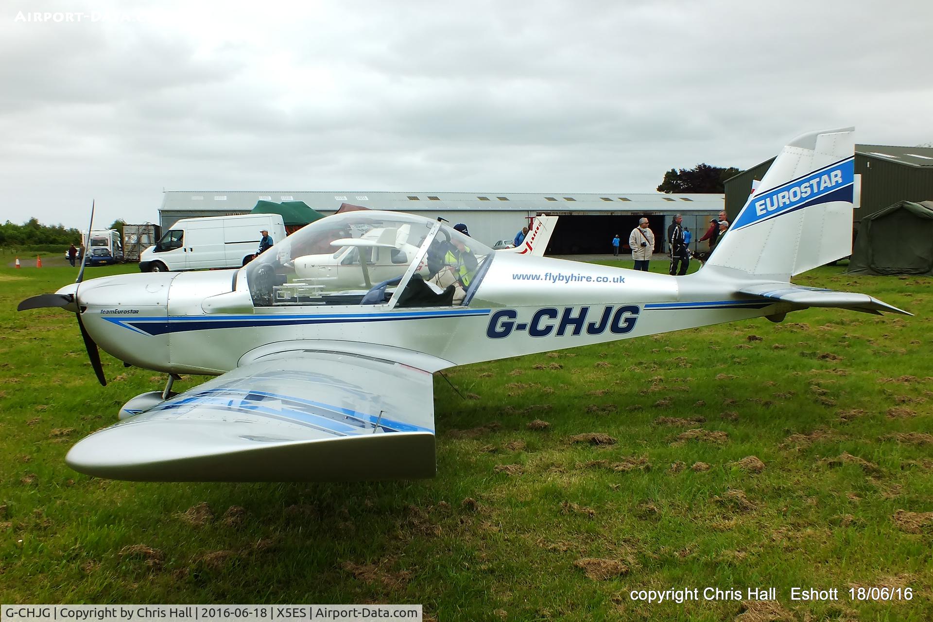 G-CHJG, 2012 Cosmik EV-97 TeamEurostar UK C/N 3938, at the Great North Fly in. Eshott