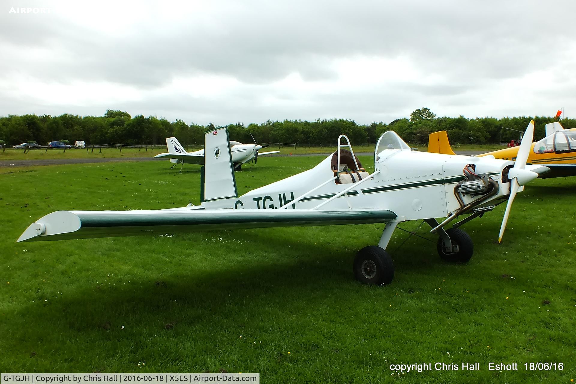 G-TGJH, 2015 Evans VP-1 Series 2 Volksplane C/N PFA 062-11933, at the Great North Fly in. Eshott