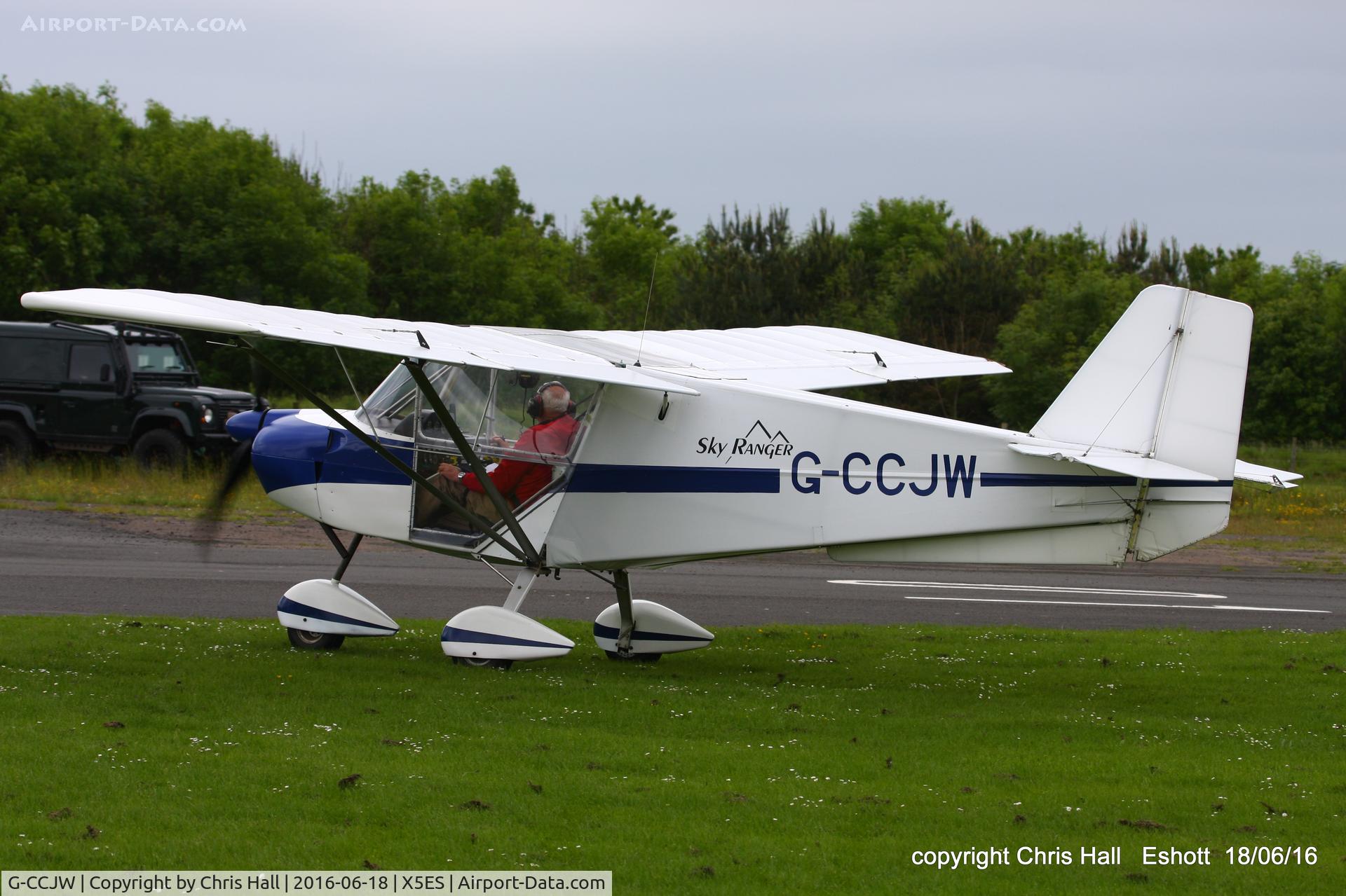 G-CCJW, 2004 Best Off Skyranger 912(2) C/N BMAA/HB/303, at the Great North Fly in. Eshott