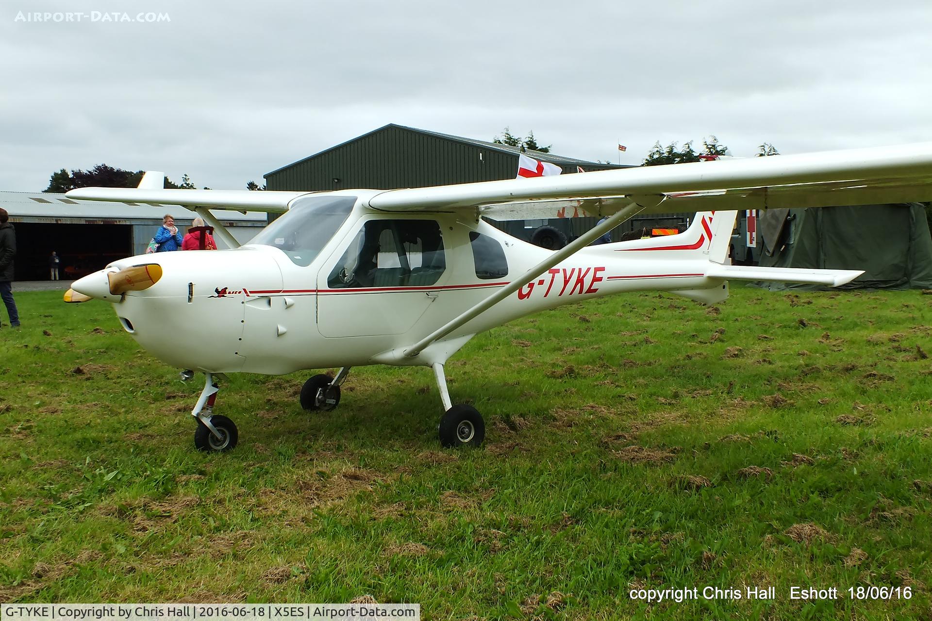 G-TYKE, 2001 Jabiru UL-450 C/N PFA 274A-13739, at the Great North Fly in. Eshott