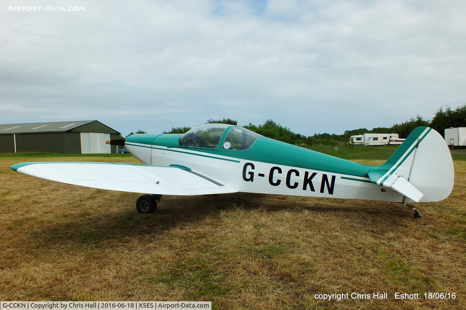 G-CCKN, 2006 Nicollier HN-700 Menestrel II C/N PFA 217-13943, at the Great North Fly in. Eshott