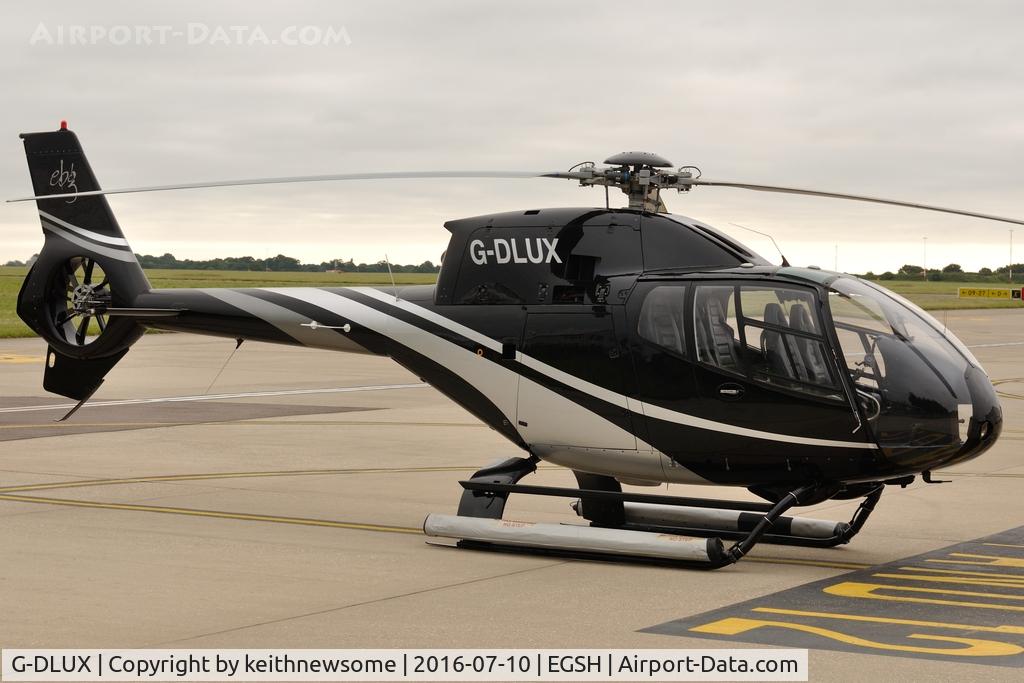 G-DLUX, 1999 Eurocopter EC-120B Colibri C/N 1027, Nice Visitor.