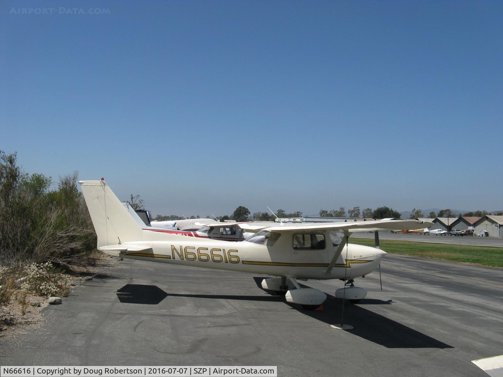 N66616, 1974 Cessna 150M C/N 15076158, 1974 Cessna 150M, Continental O-200 100 Hp