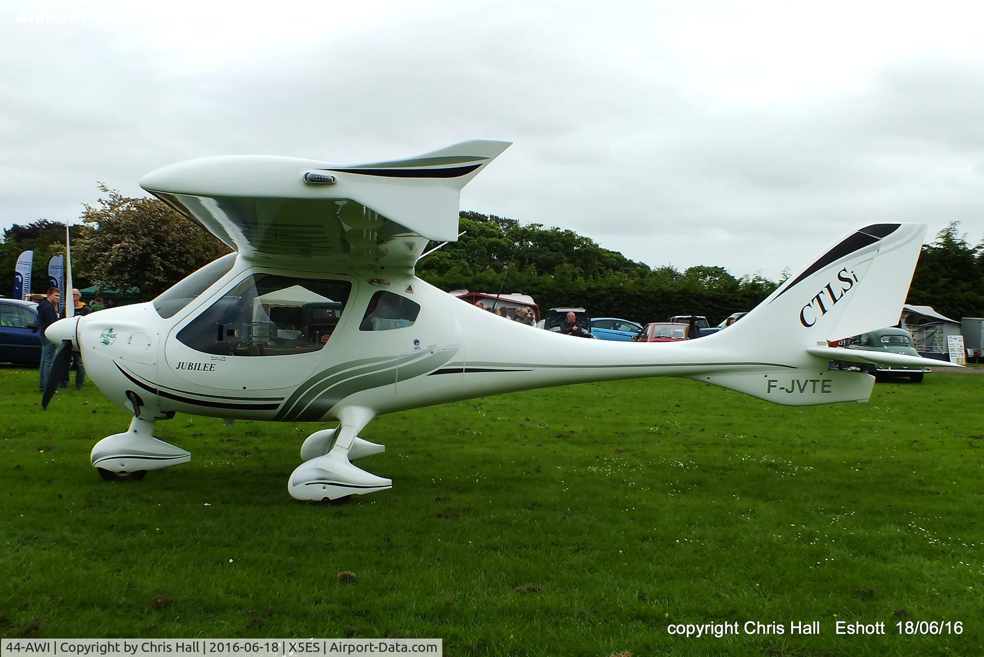 44-AWI, 2013 Flight Design CTLSi Jubilee C/N Not found 44-AWI, at the Great North Fly in. Eshott