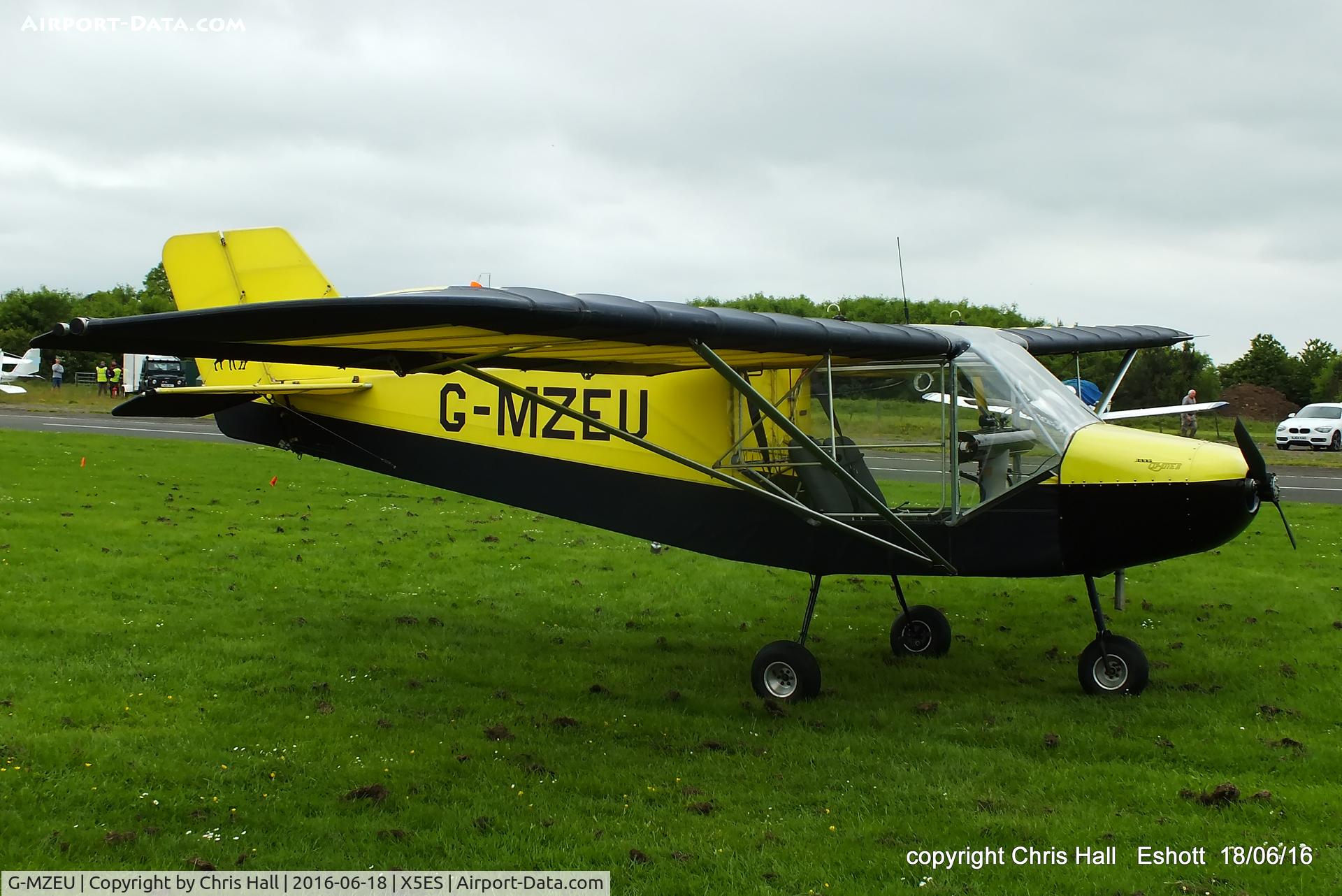 G-MZEU, 1997 Rans S-6ESD XL Coyote II C/N PFA 204-13023, at the Great North Fly in. Eshott