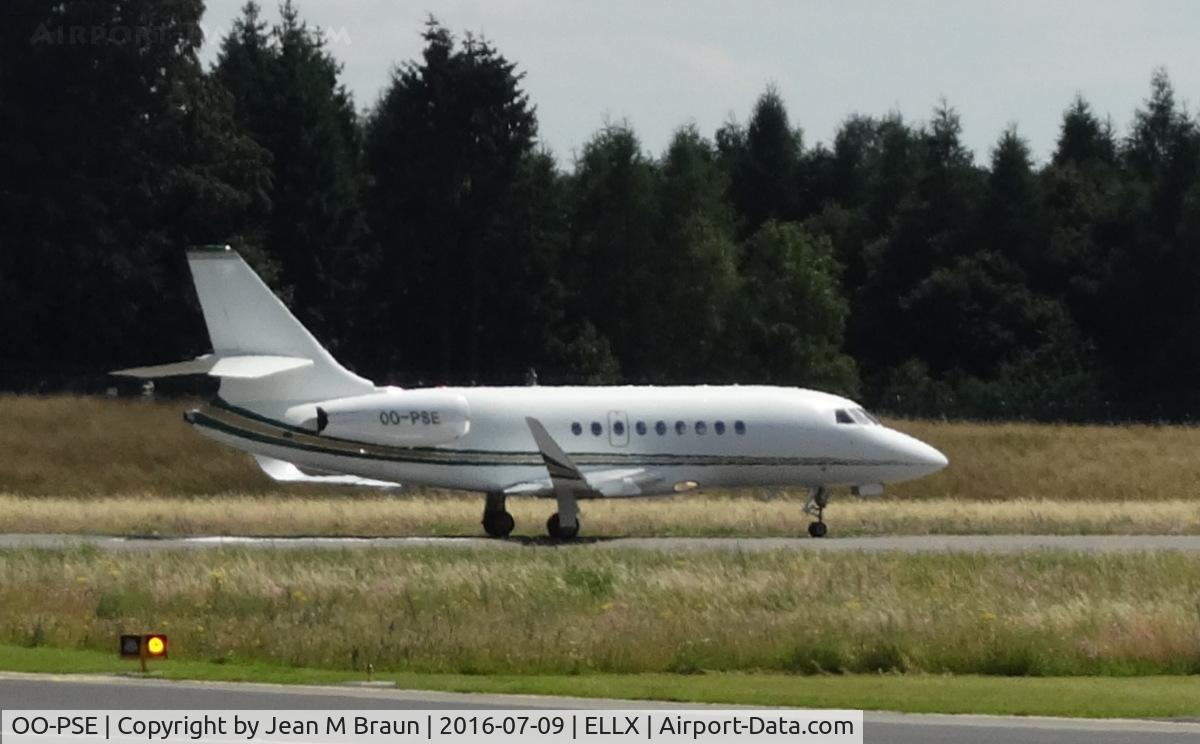 OO-PSE, 2008 Dassault Falcon 2000EX C/N 162, VIP charter