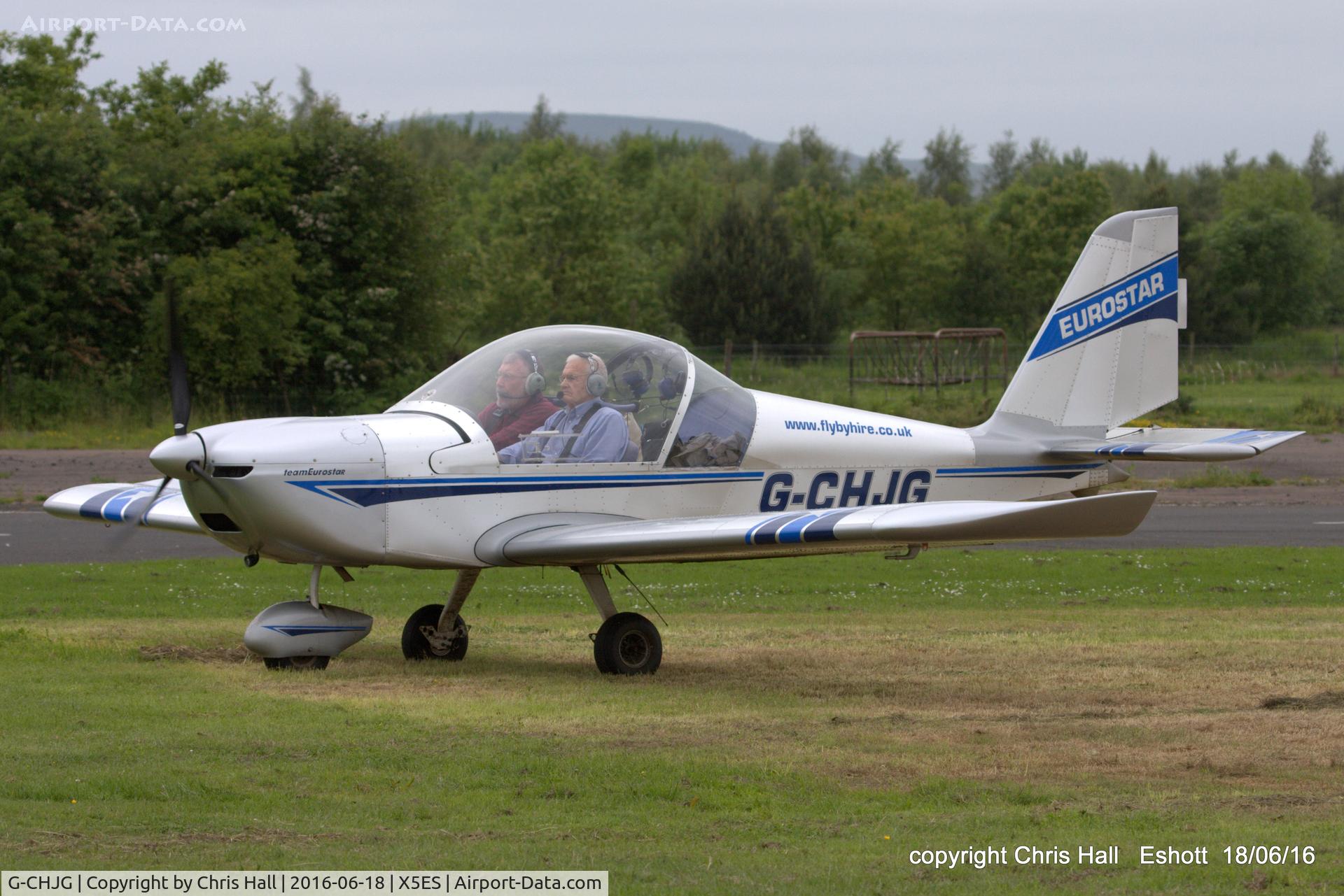 G-CHJG, 2012 Cosmik EV-97 TeamEurostar UK C/N 3938, at the Great North Fly in. Eshott