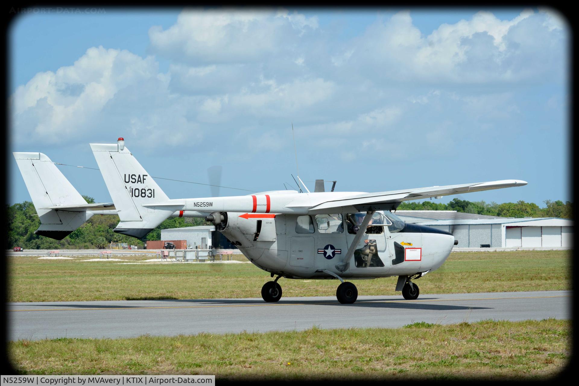 N5259W, 1968 Cessna M337B (O-2A) Super Skymaster C/N 337M-0196 (68-10831), 2015 Tico Air Show