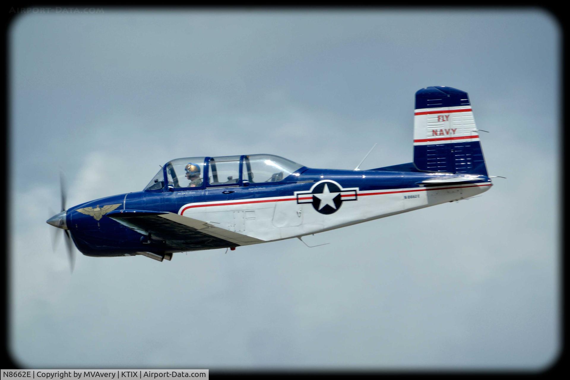 N8662E, 1955 Beech D-45 Mentor C/N BG-33, 2015 Tico Air Show