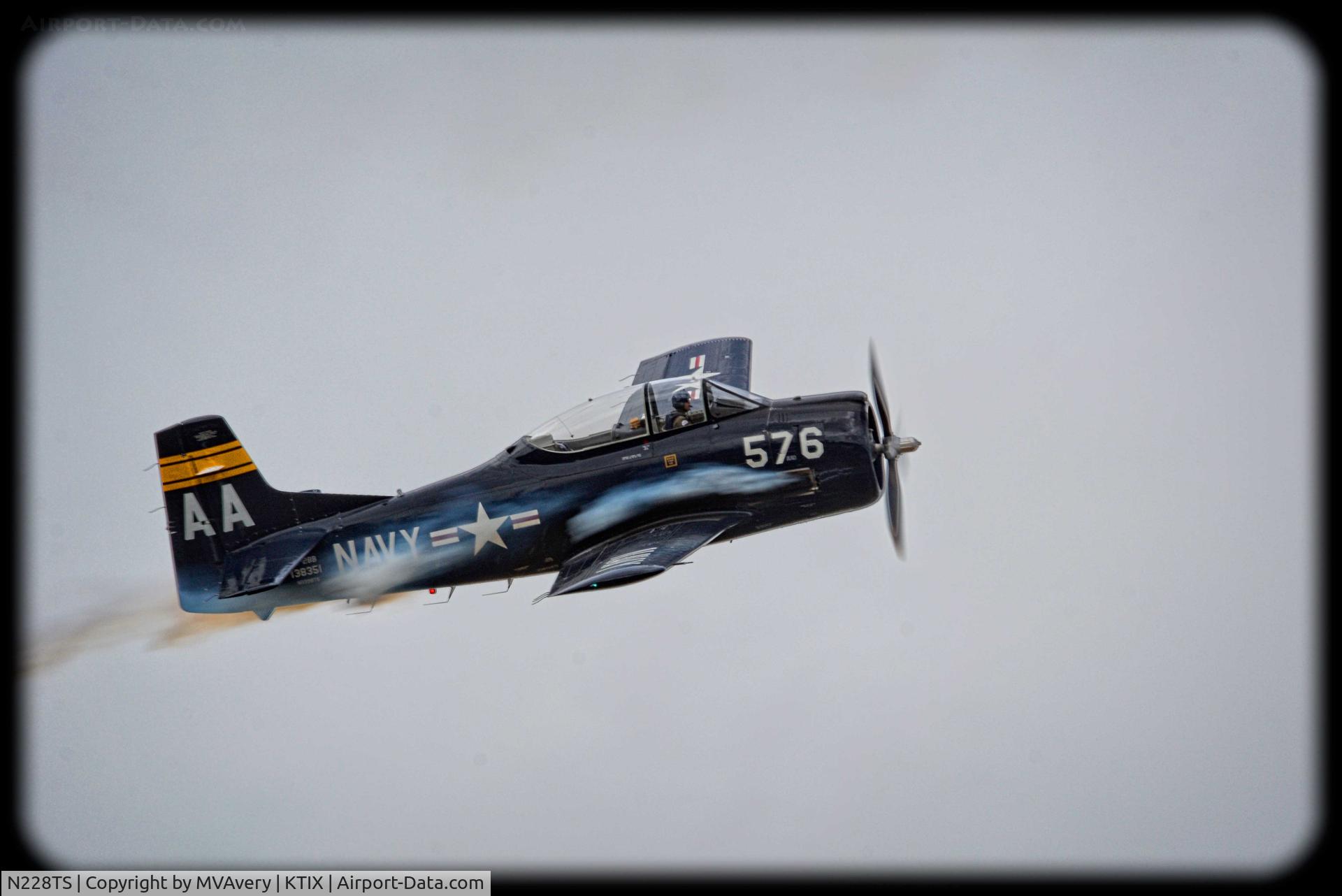 N228TS, 1954 North American T-28D Trojan C/N 200-422, 2015 Tico Air Show