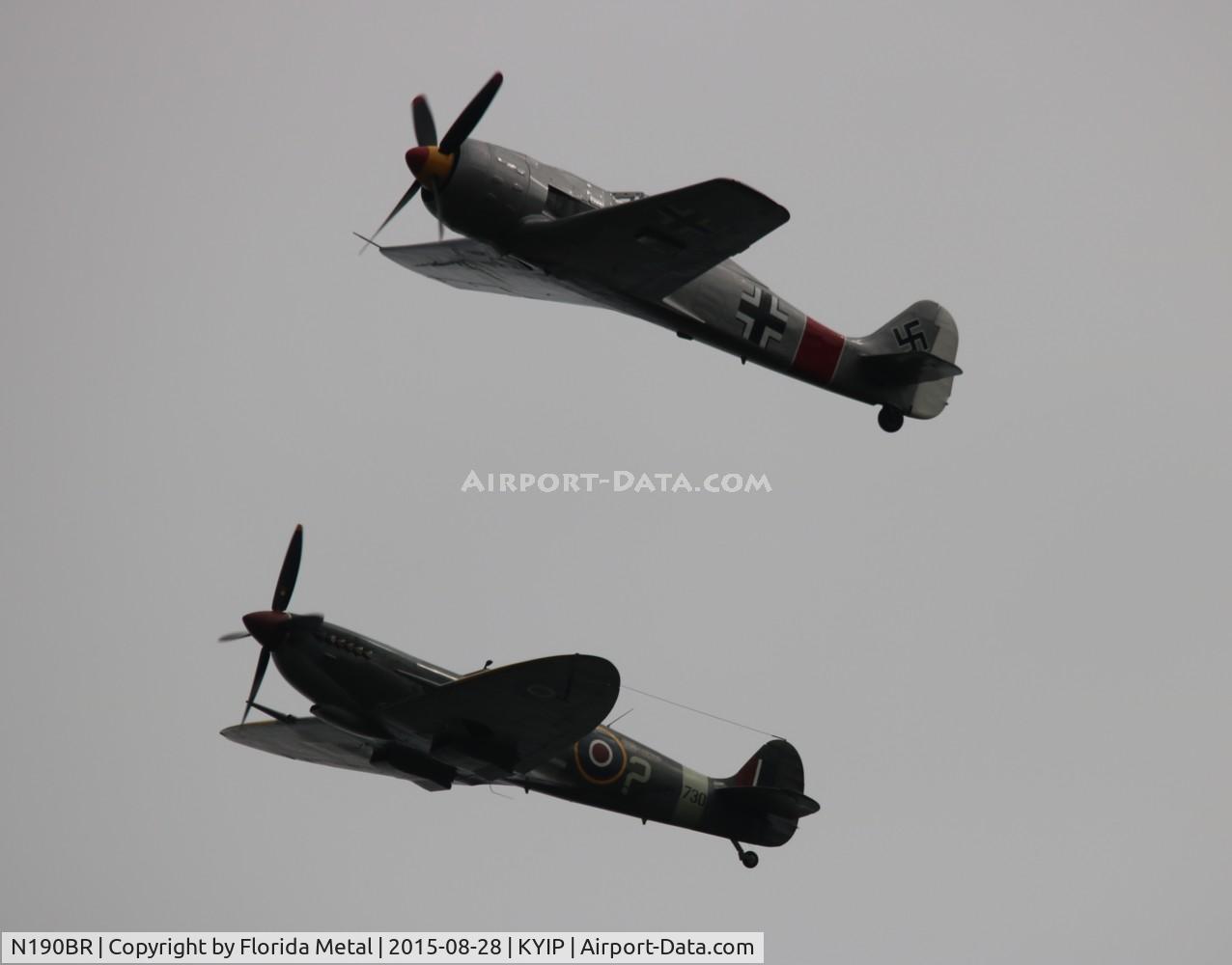 N190BR, Focke-Wulf Fw-190-A8 Replica C/N 005, FW190