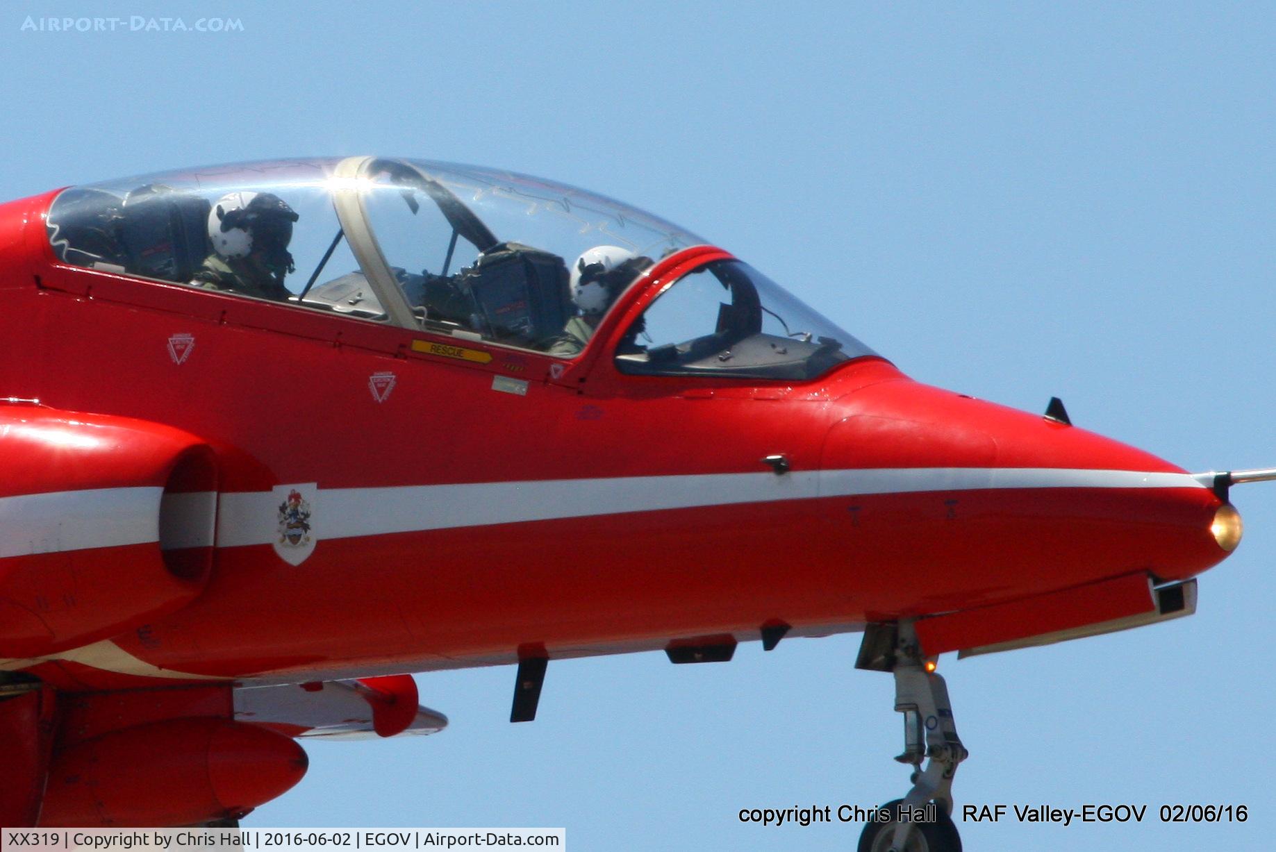 XX319, 1980 Hawker Siddeley Hawk T.1A C/N 162/312144, RAF Valley Families Day