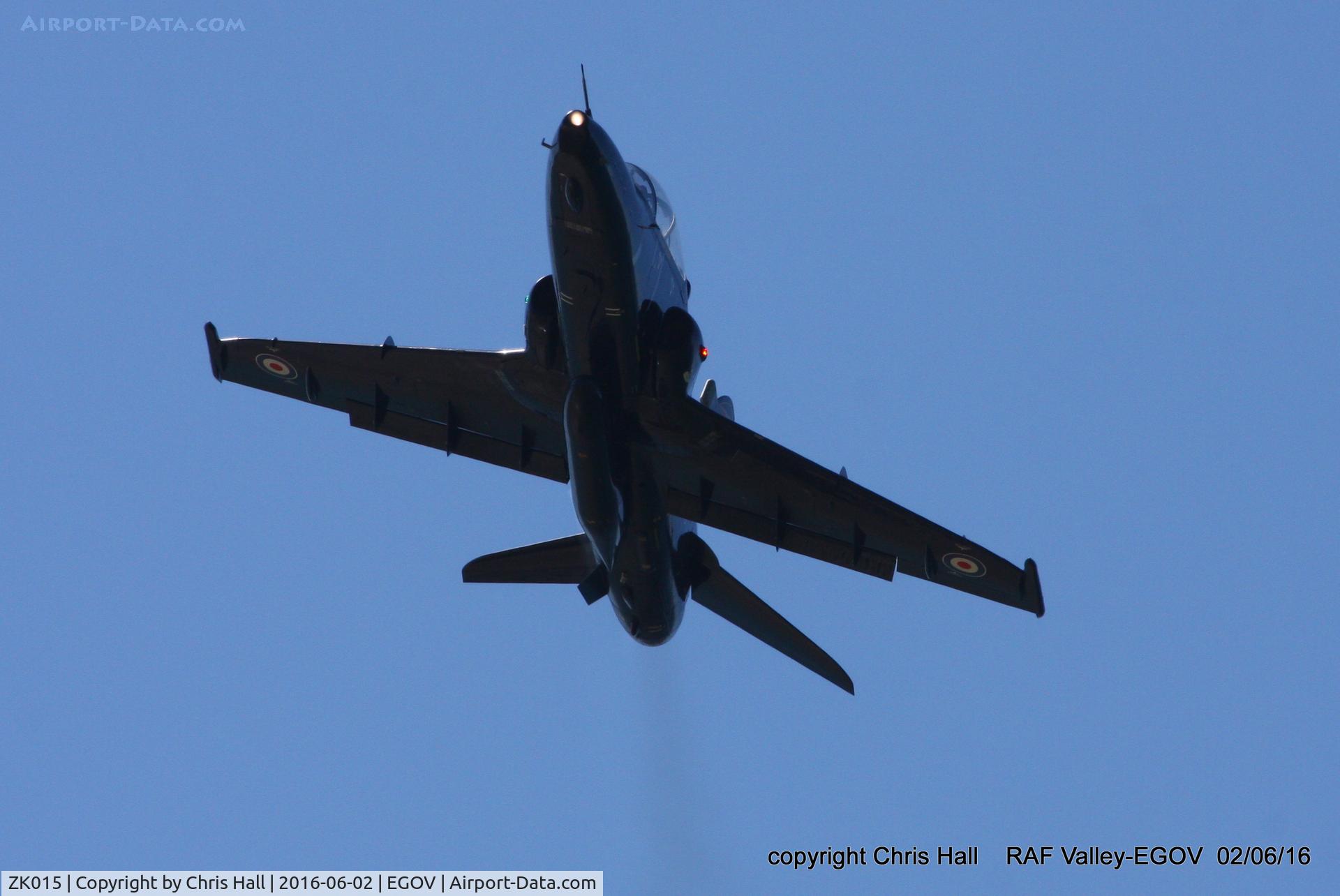ZK015, 2008 British Aerospace Hawk T2 C/N RT006/1244, RAF IV Sqn