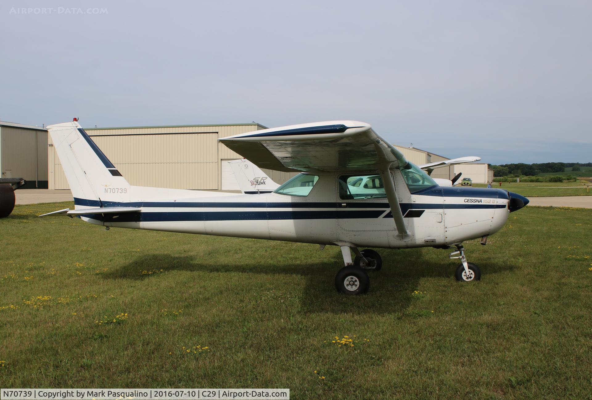 N70739, 1978 Cessna 152 C/N 15282595, Cessna 152