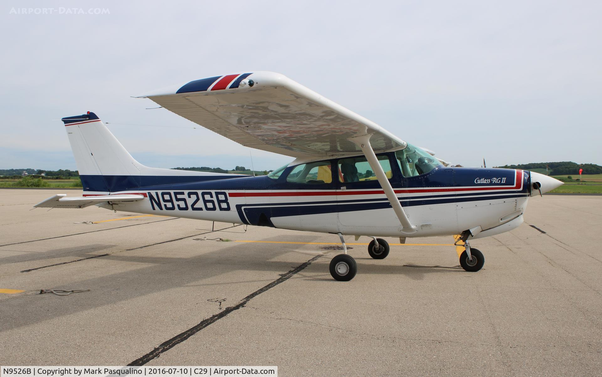 N9526B, 1981 Cessna 172RG Cutlass RG C/N 172RG0855, Cessna 172RG