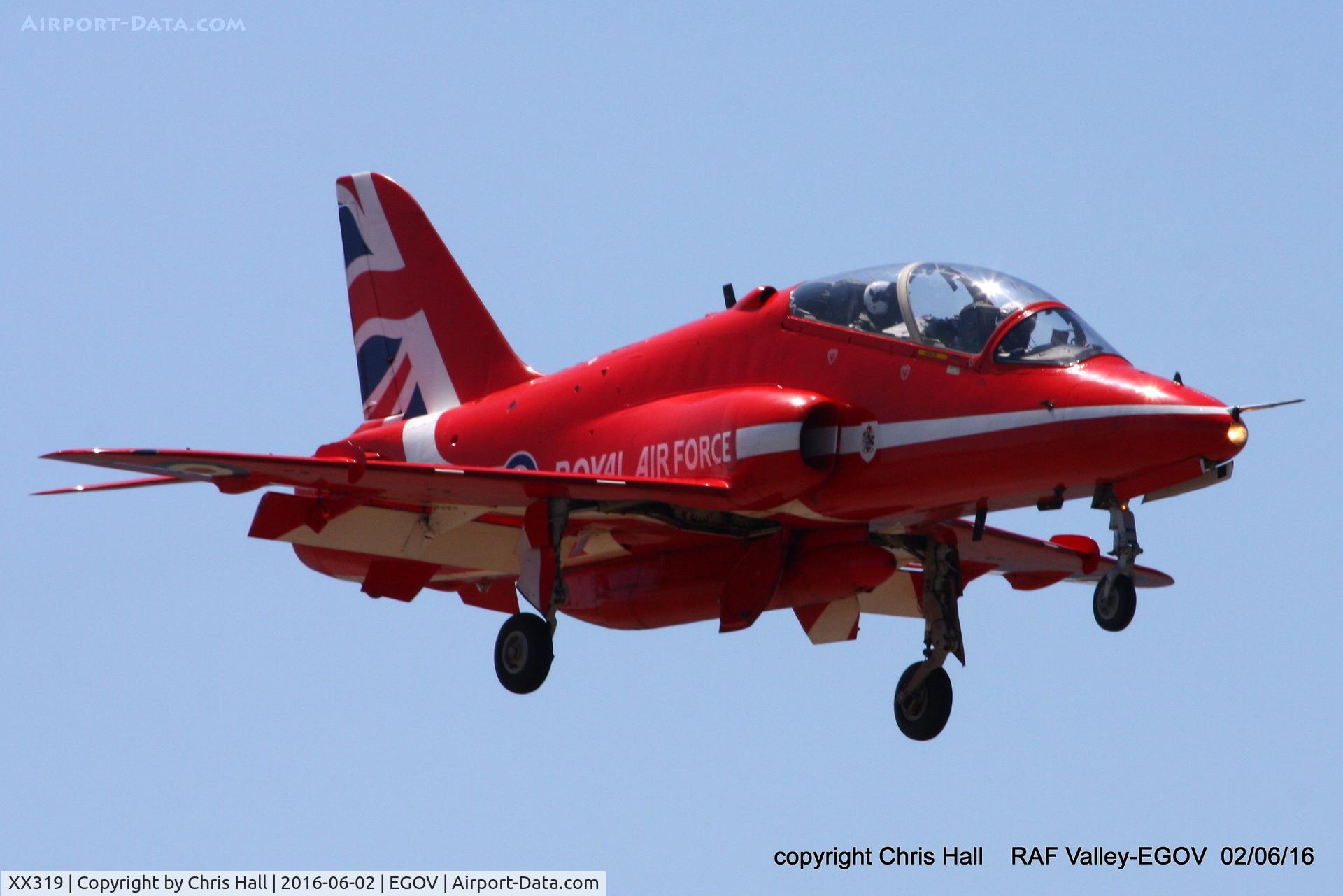 XX319, 1980 Hawker Siddeley Hawk T.1A C/N 162/312144, RAF Valley Families Day