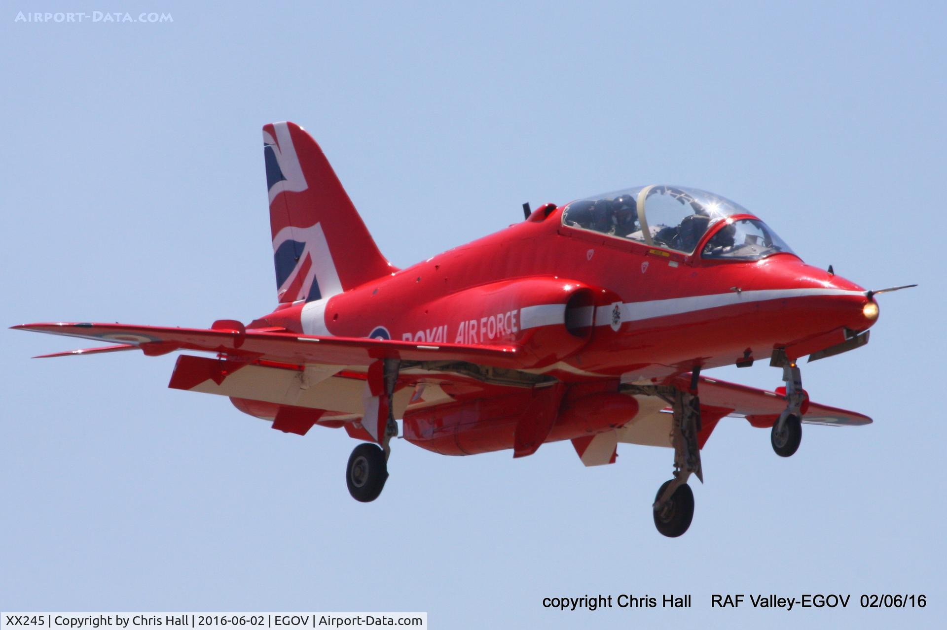 XX245, 1978 Hawker Siddeley Hawk T.1 C/N 081/312081, RAF Valley Families Day