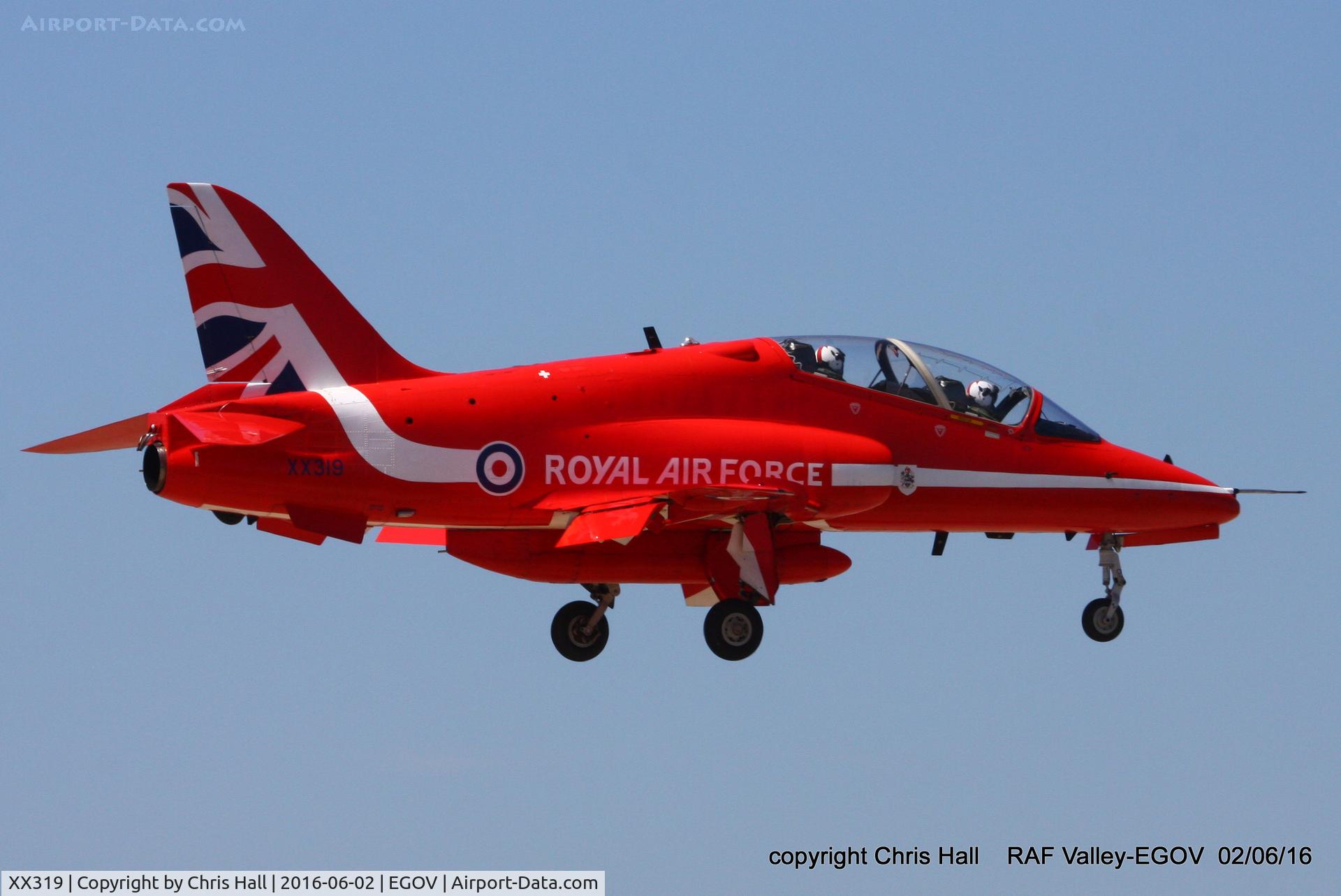 XX319, 1980 Hawker Siddeley Hawk T.1A C/N 162/312144, RAF Valley Families Day