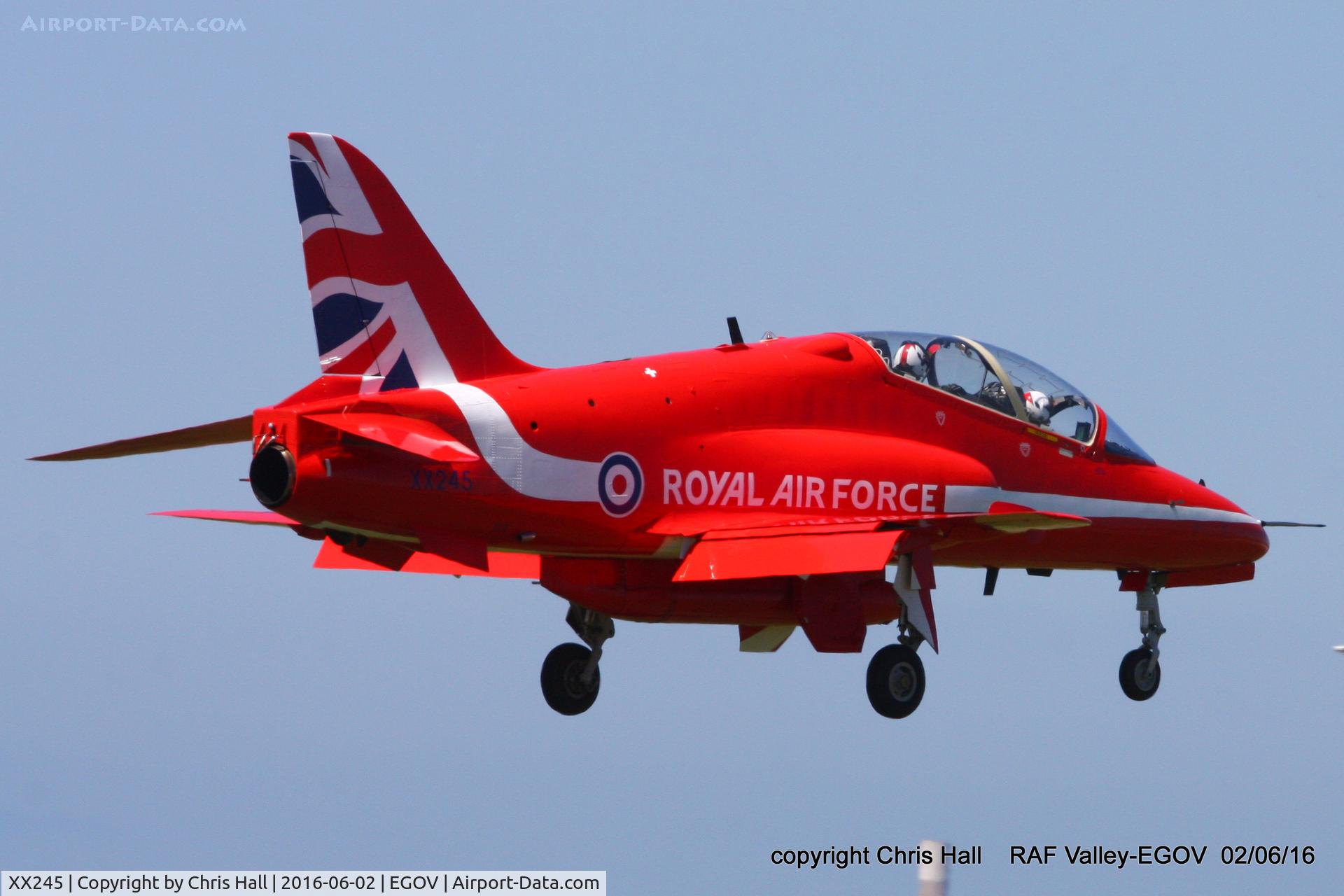 XX245, 1978 Hawker Siddeley Hawk T.1 C/N 081/312081, RAF Valley Families Day