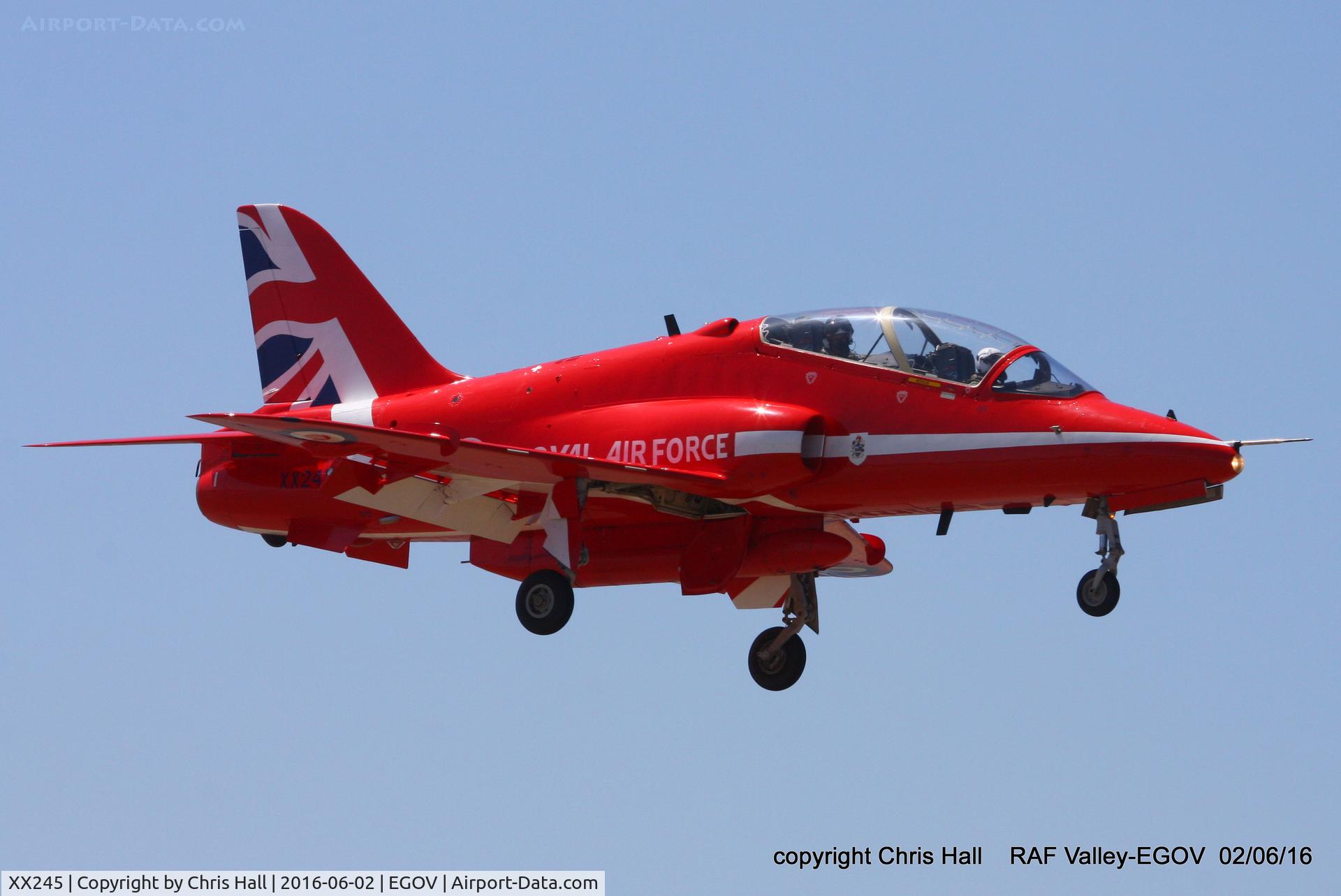 XX245, 1978 Hawker Siddeley Hawk T.1 C/N 081/312081, RAF Valley Families Day