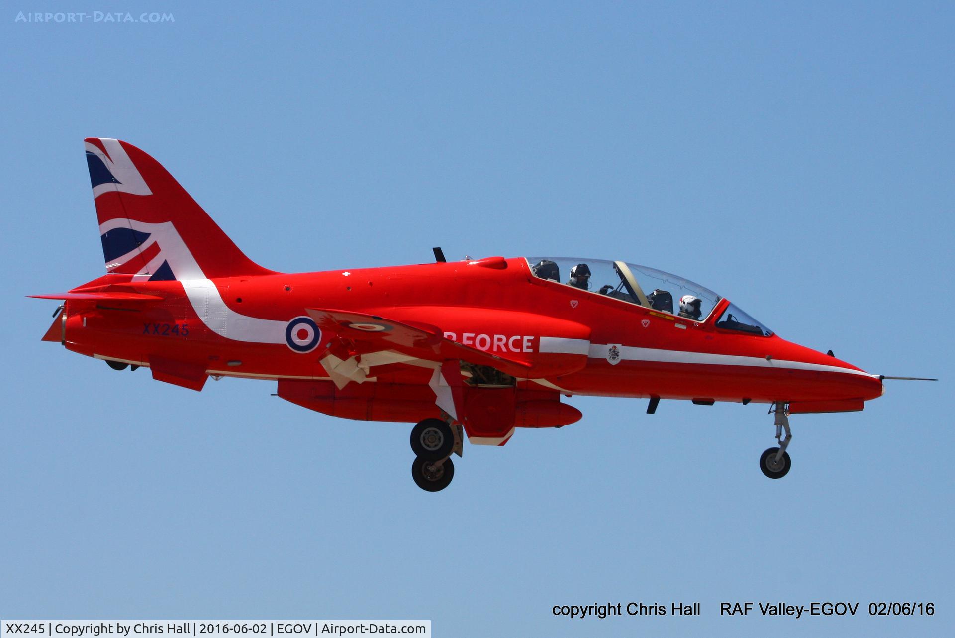 XX245, 1978 Hawker Siddeley Hawk T.1 C/N 081/312081, RAF Valley Families Day