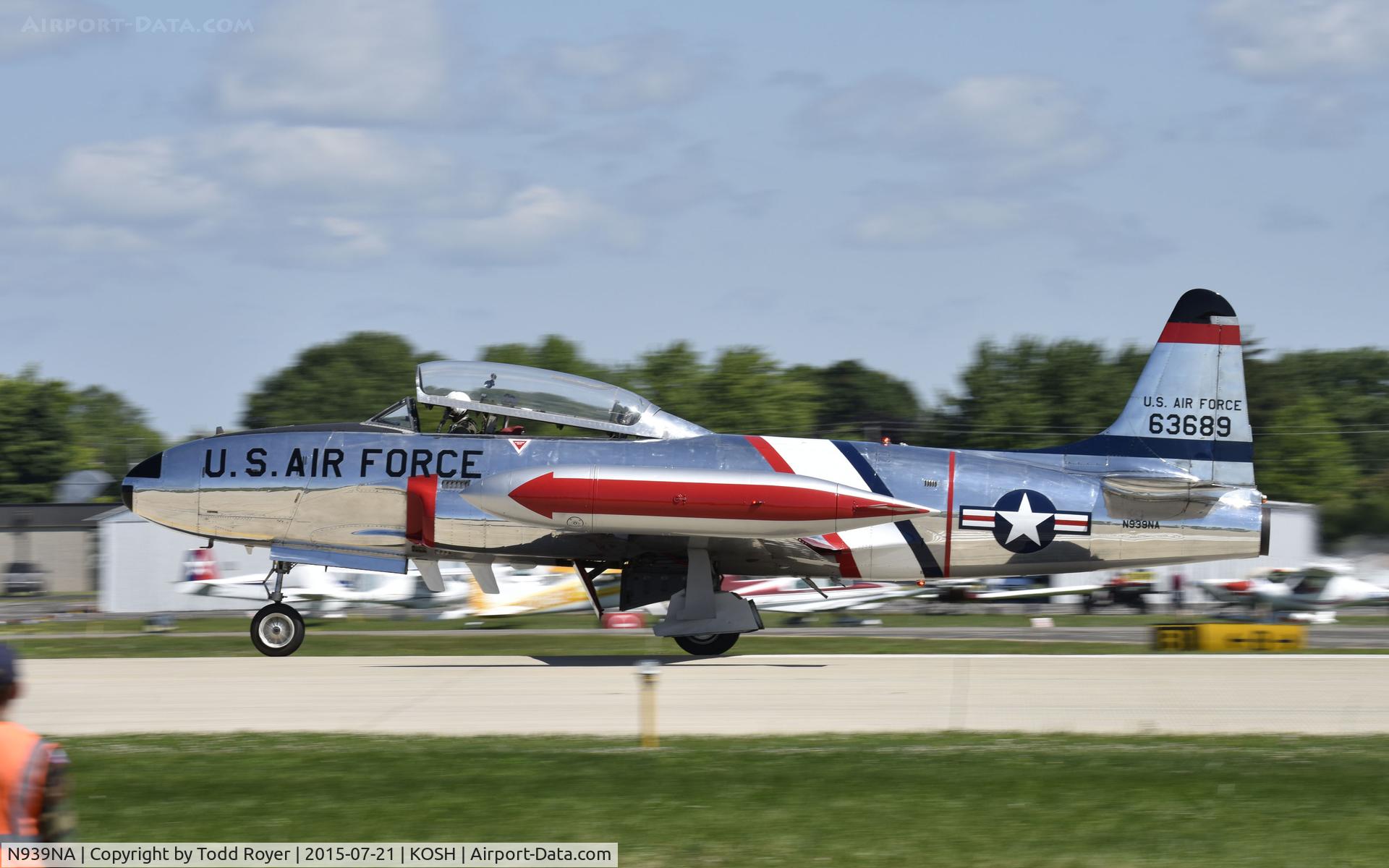 N939NA, 1956 Lockheed T-33A Shooting Star C/N 56-3689, Airventure 2015