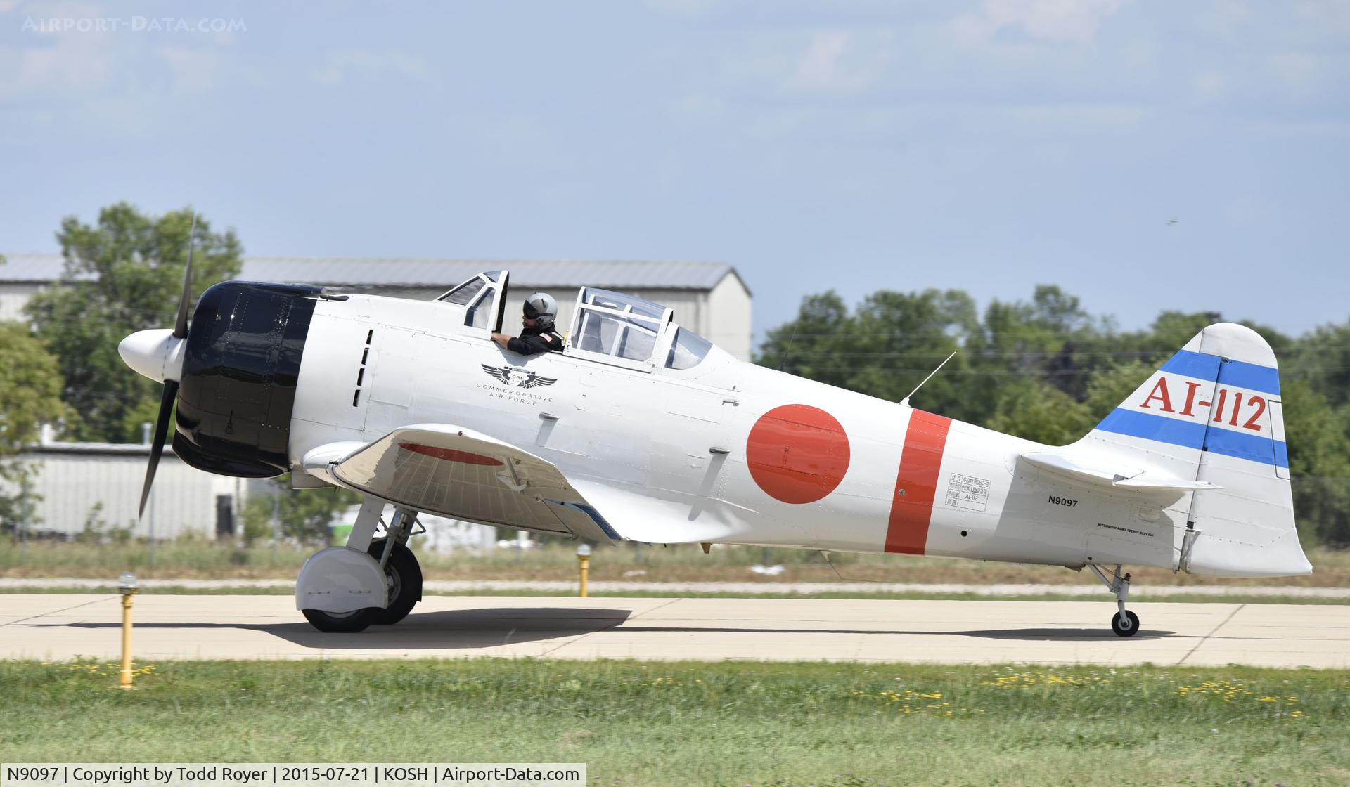 N9097, 1952 Canadian Car & Foundry Harvard MK IV C/N CCF4-158, Airventure 2015