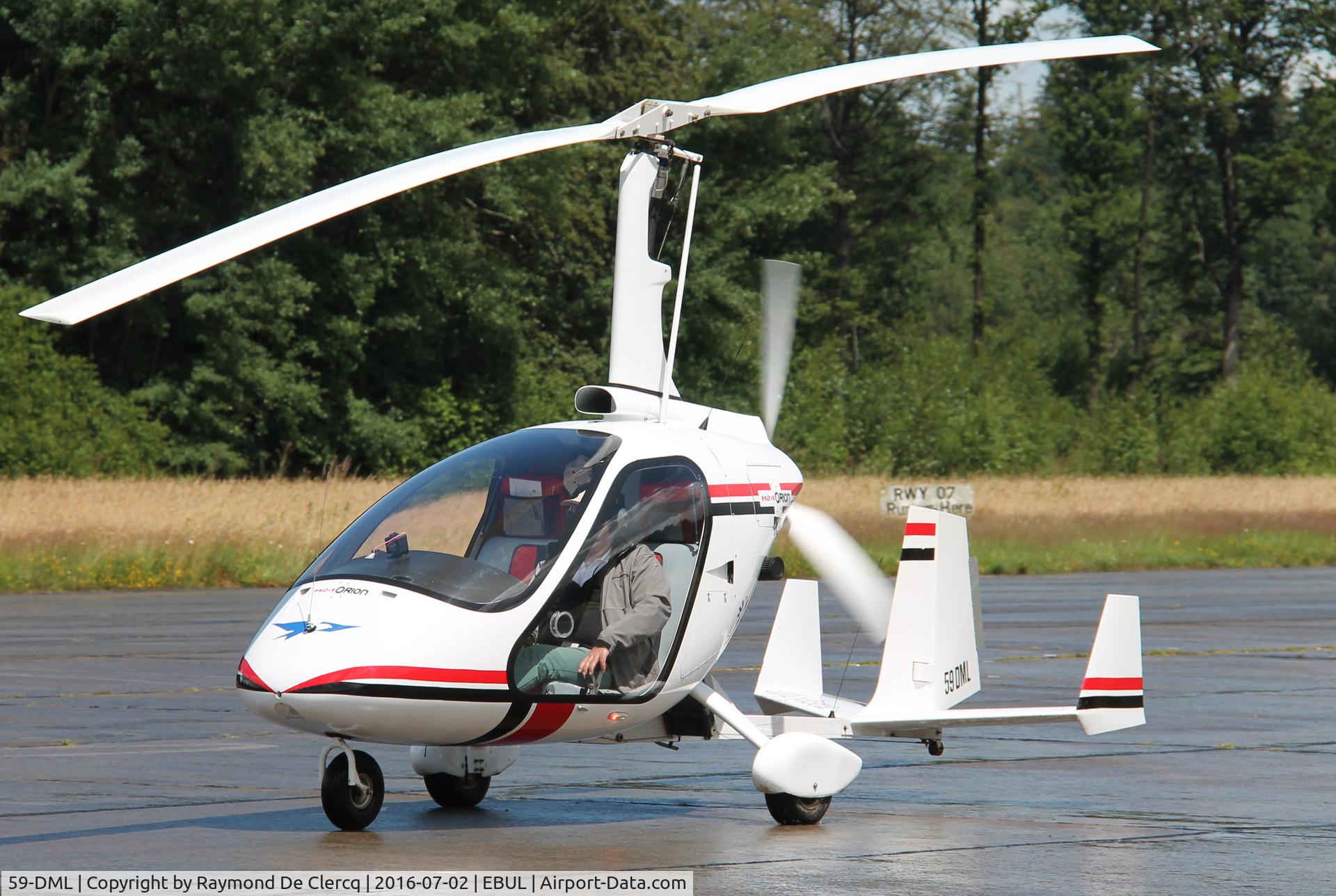 59-DML, Magni Gyro M-24 Orion C/N Not found 59-DML, 59DML / F-JVYU   at Ursel Avia 2016.