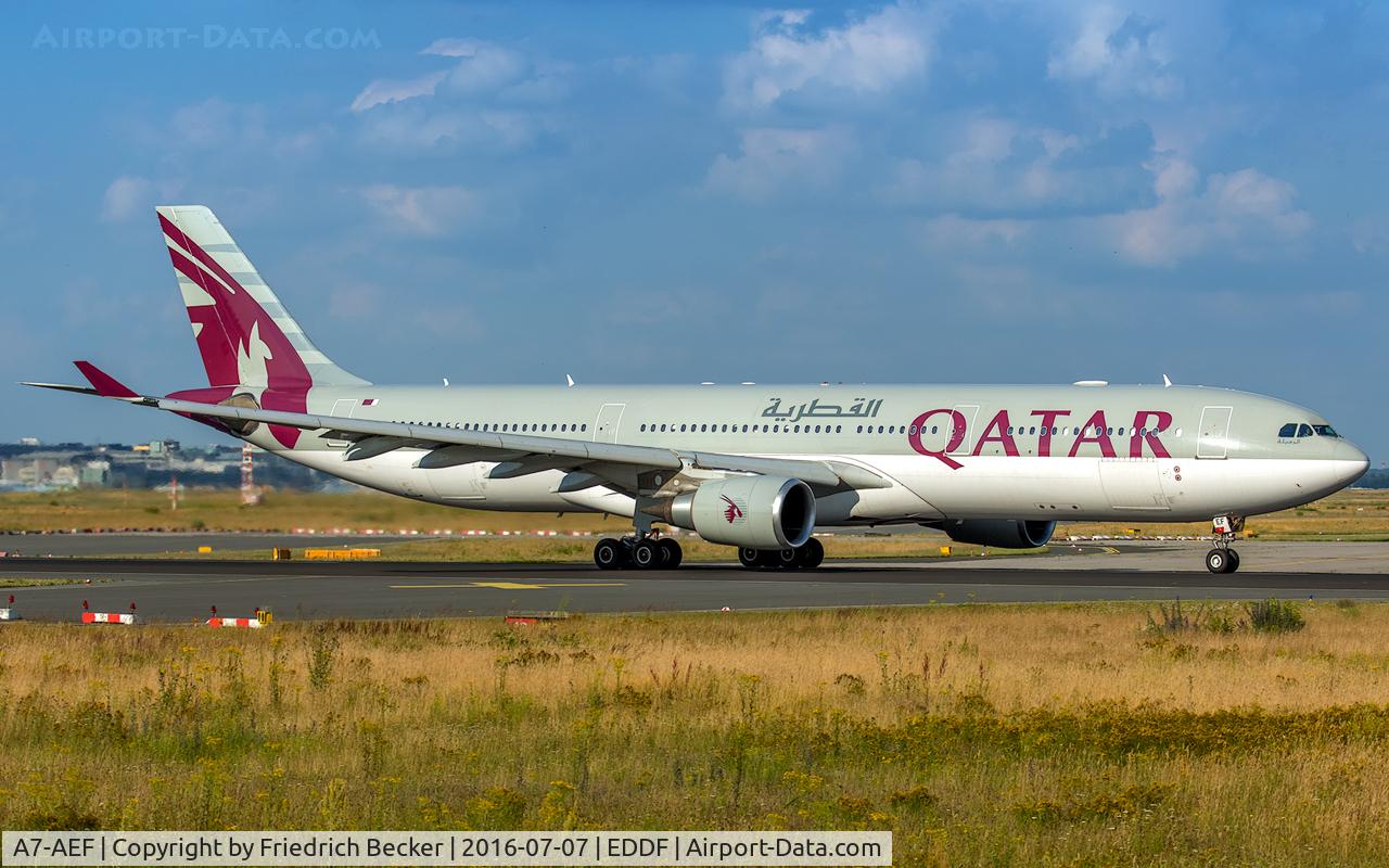 A7-AEF, 2006 Airbus A330-302 C/N 721, departure via RW18W