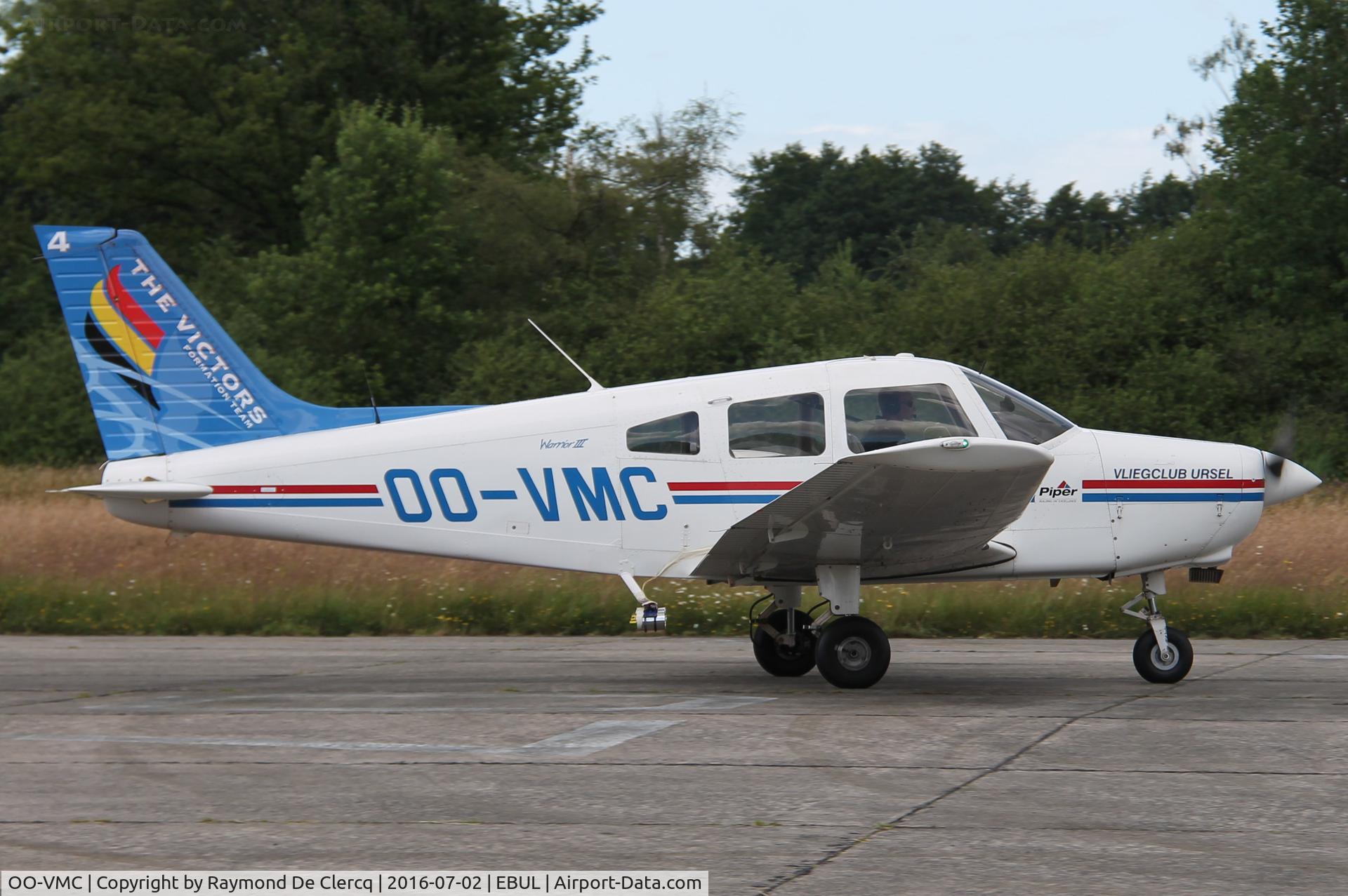 OO-VMC, 1996 Piper PA-28-161 C/N 2842016, Victor no.4 at Ursel Avia 2016.