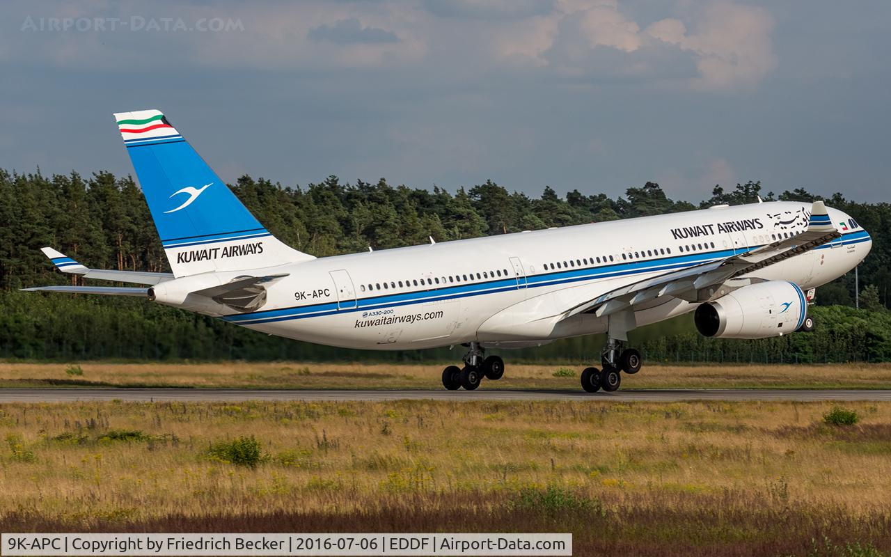 9K-APC, 2015 Airbus A330-243 C/N 1653, departure via RW18W