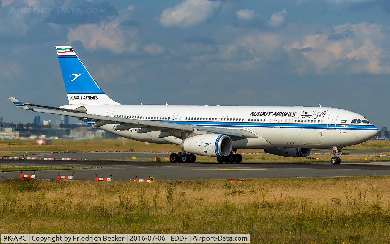 9K-APC, 2015 Airbus A330-243 C/N 1653, departure via RW18W