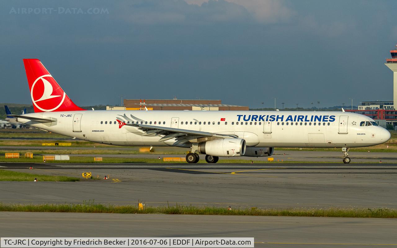 TC-JRC, 2006 Airbus A321-231 C/N 2999, line up for departure via RW18W