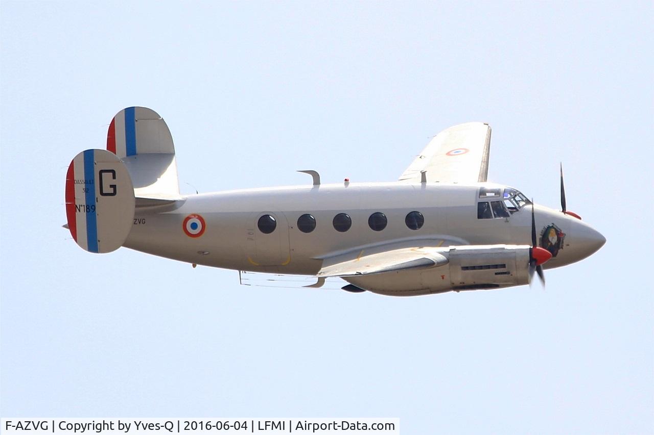 F-AZVG, Dassault MD-312 Flamant C/N 189, Dassault MD-312 Flamant, On display, Istres-Le Tubé Air Base 125 (LFMI-QIE) open day 2016