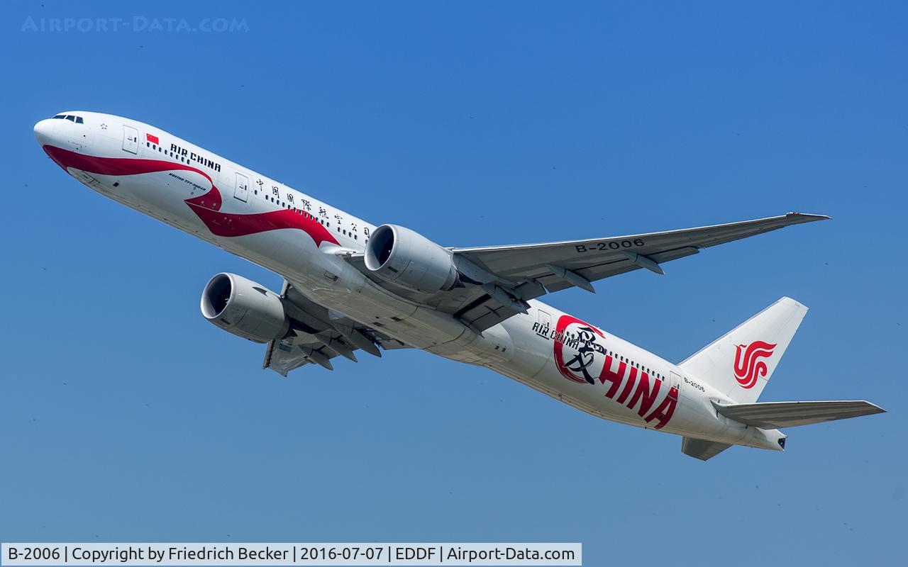 B-2006, 2014 Boeing 777-39L/ER C/N 44931, departure via RW25C