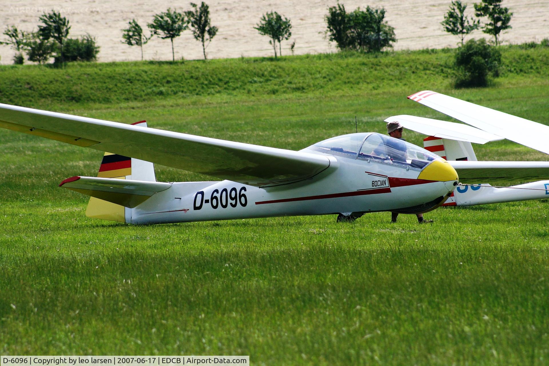 D-6096, 1970 PZL-Bielsko SZD-9bis Bocian 1E C/N P-484, Ballenstedt 17.6.07