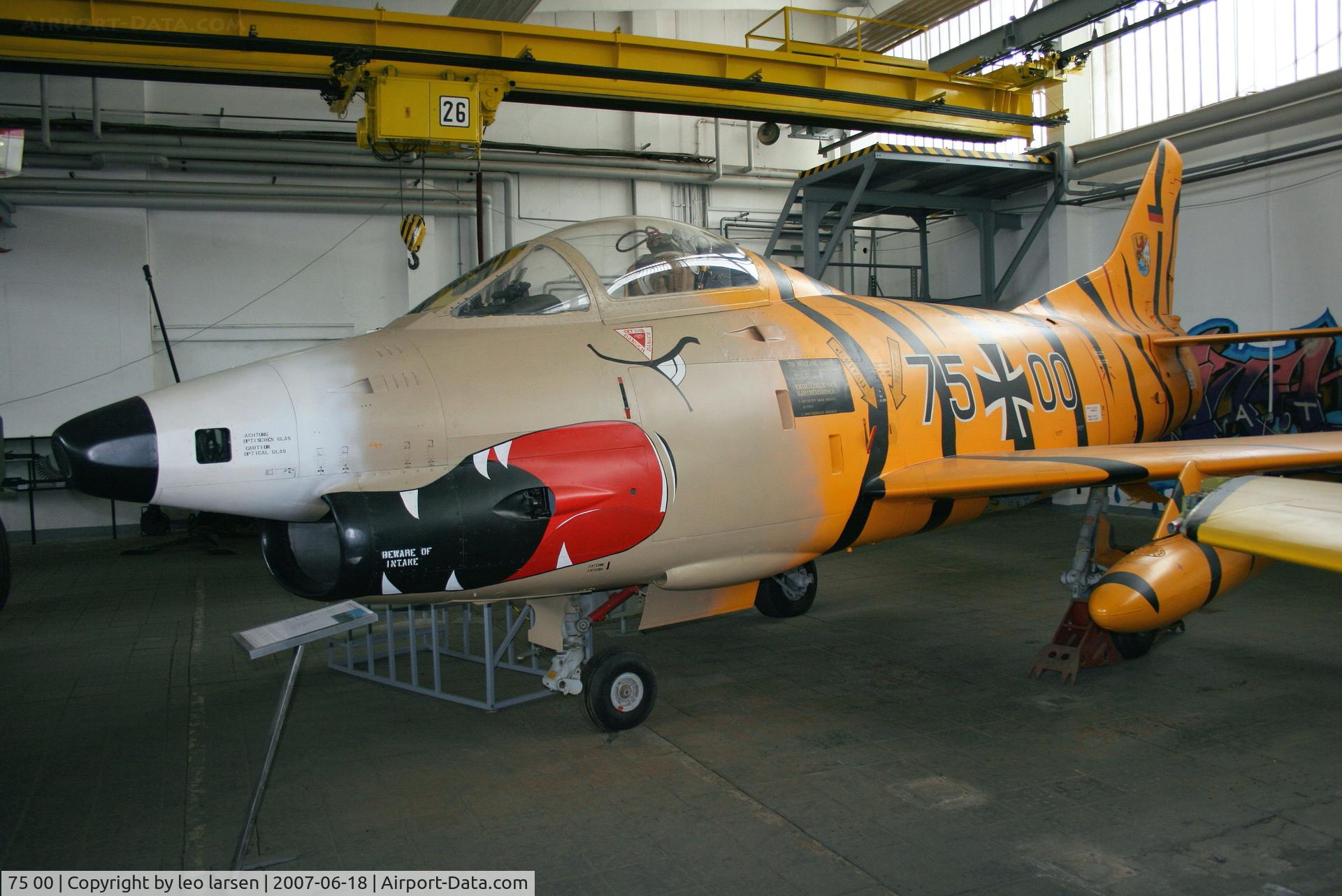 75 00, Fiat G-91R/4 C/N 122, Wernigerode 18.6.07