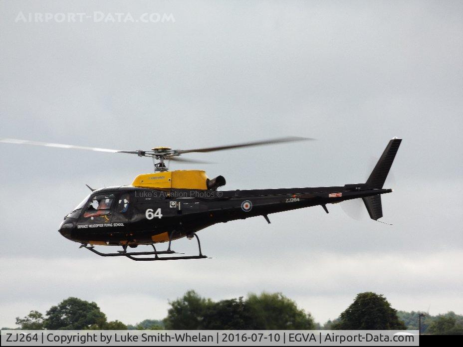 ZJ264, 1997 Eurocopter AS-350BB Squirrel HT1 Ecureuil C/N 2992, Taken at Fairford for the Air Tattoo