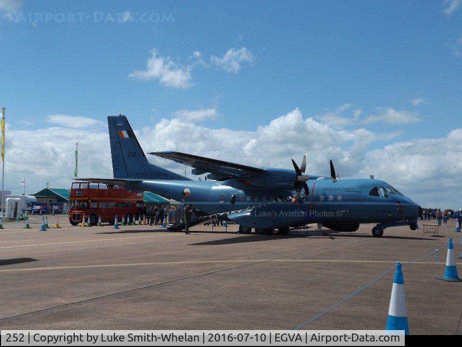 252, 1994 Airtech CN-235-100M C/N C085, Taken at Fairford for the Air Tattoo.
