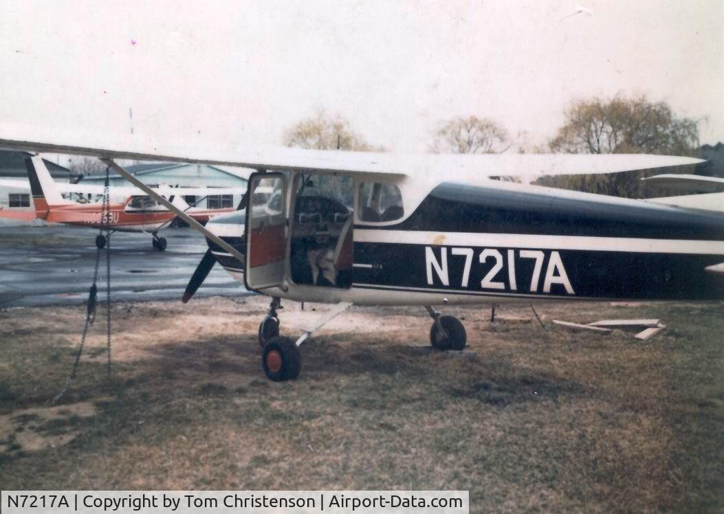N7217A, 1956 Cessna 172 C/N 29317, Owned this plane in early 1970s...paid $5000. Flew out of the now defunct, Haverhill Airport, Haverhill, MA