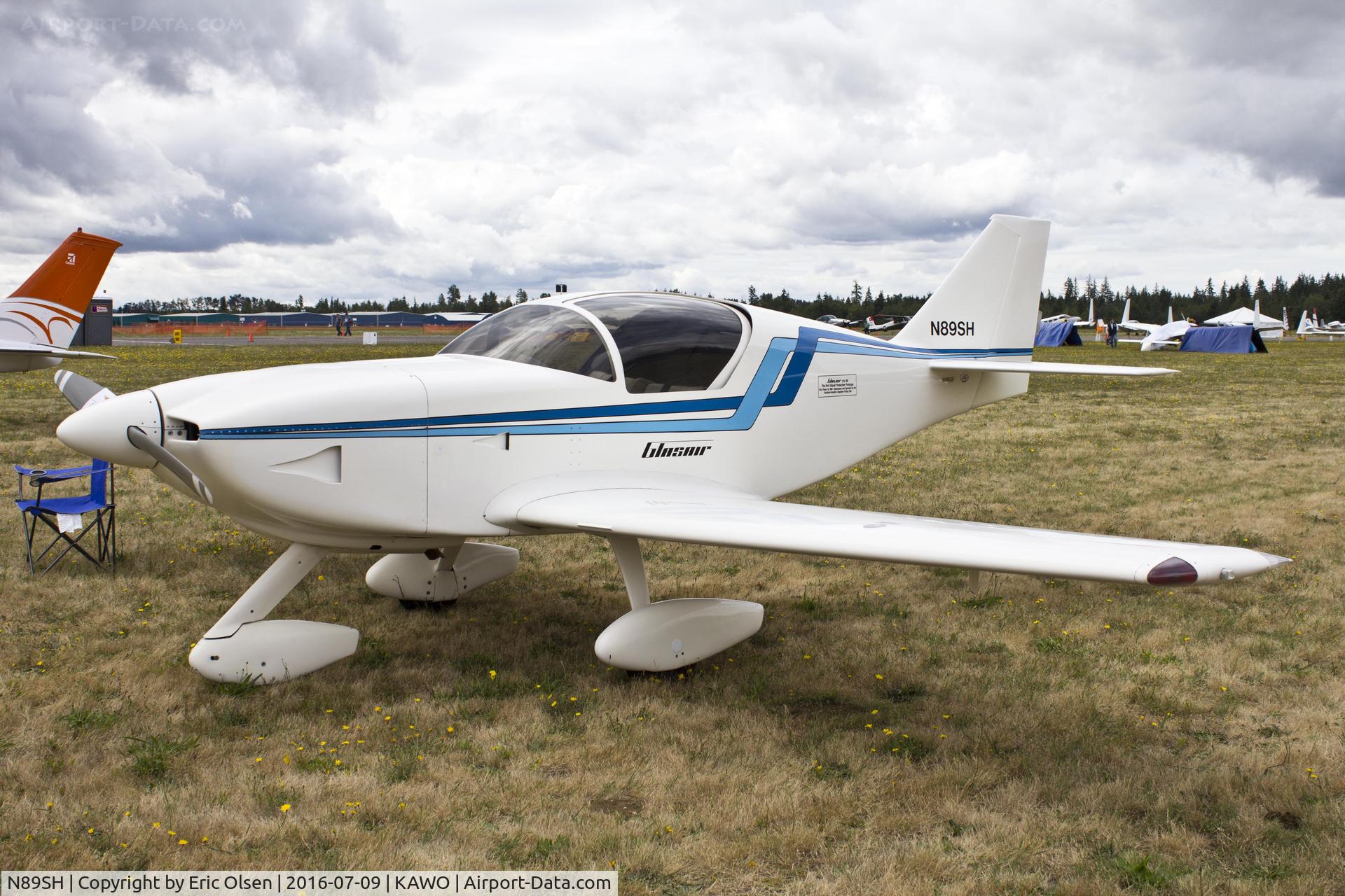 N89SH, 1981 Stoddard-Hamilton Glasair C/N 103, Glasair at the 2016 Arlington Fly-In.