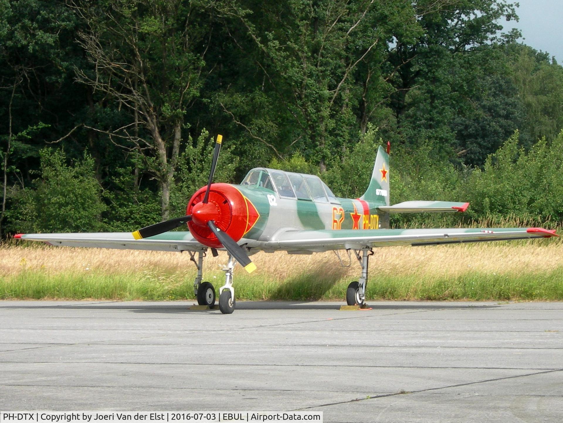 PH-DTX, 1987 Yakovlev Yak-52 C/N 877803, Ursel Avia 2016