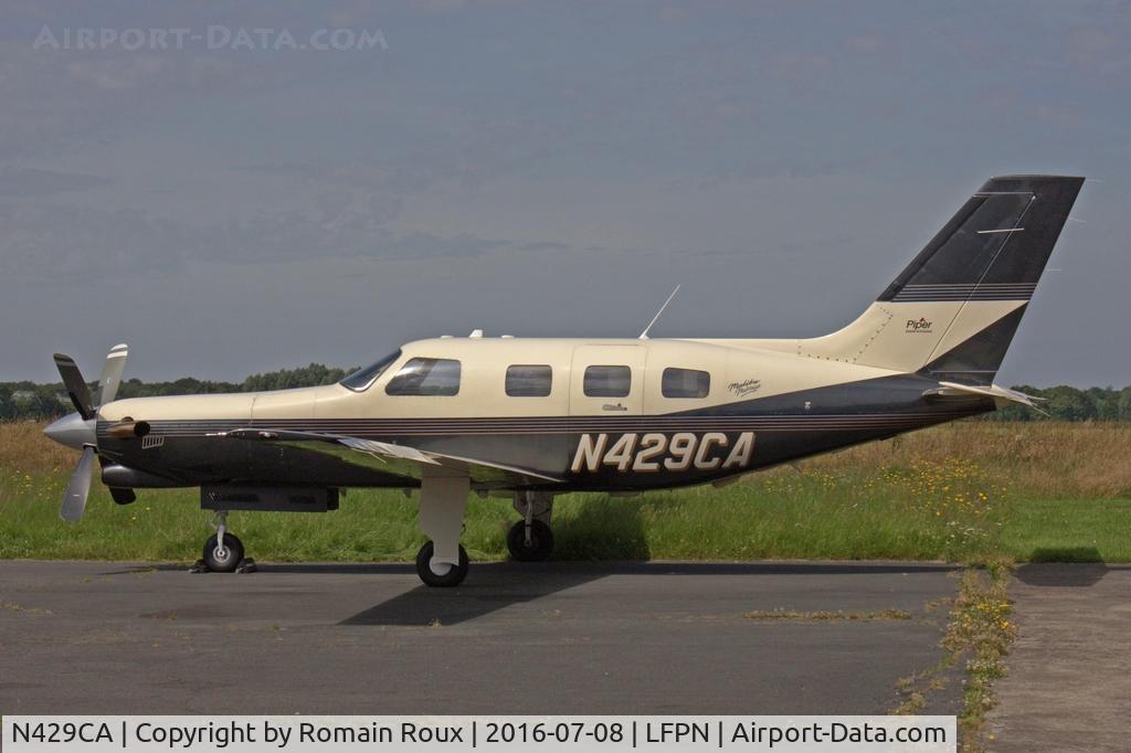 N429CA, 1997 Piper PA-46-350P Malibu Mirage C/N 4636092, Parked