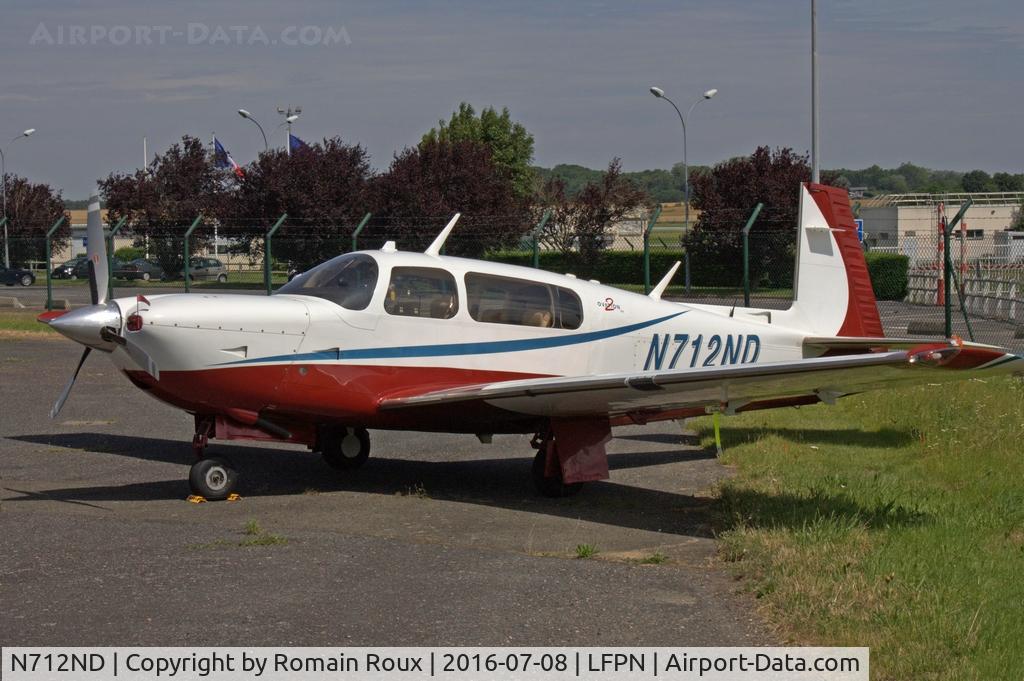 N712ND, 2005 Mooney M20R Ovation C/N 29-0413, Parked