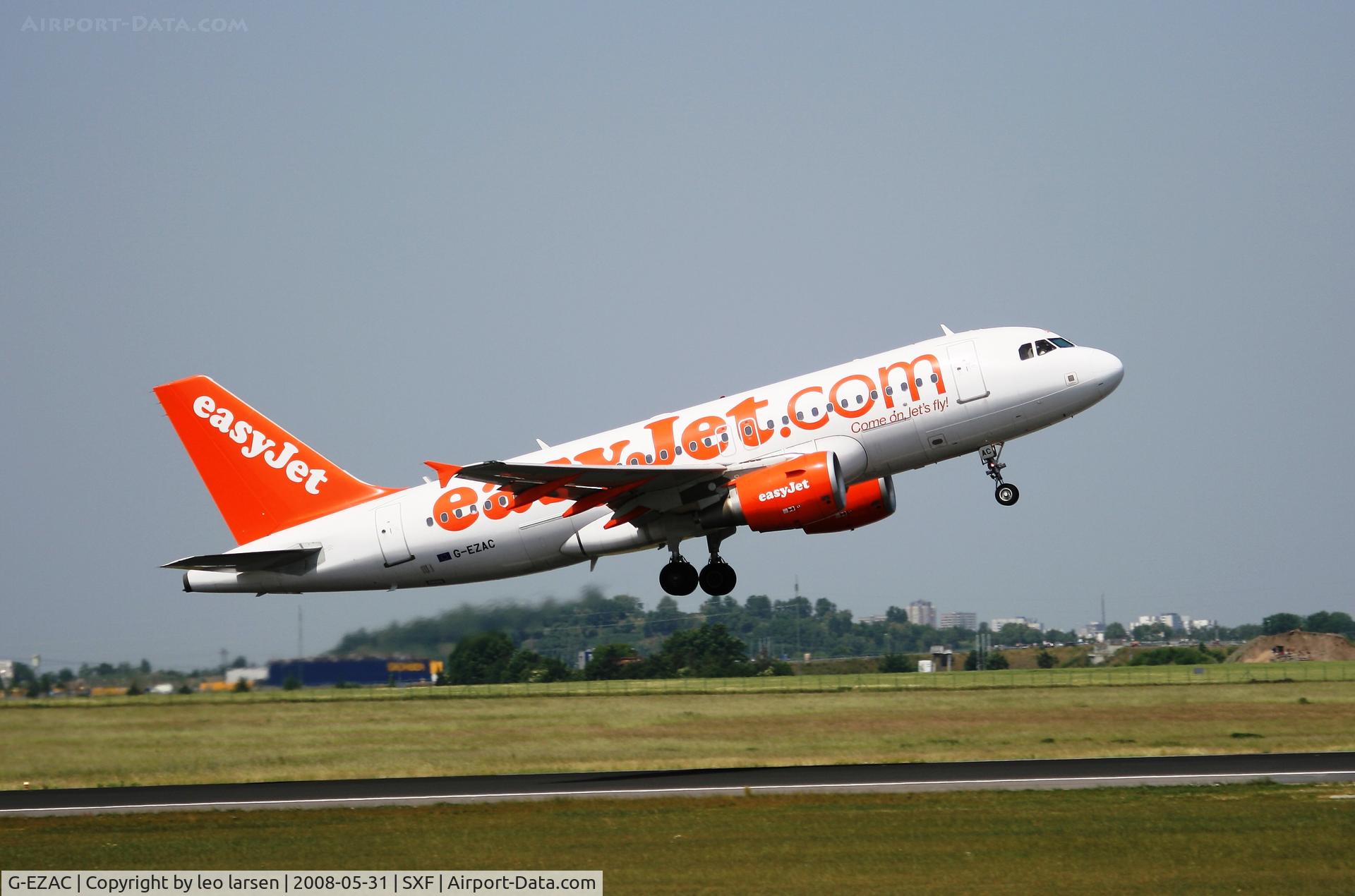 G-EZAC, 2006 Airbus A319-111 C/N 2691, Berlin SXF 31.5.08