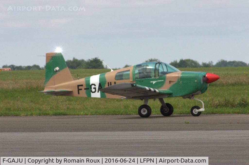 F-GAJU, 1976 Grumman American AA-1B Trainer C/N AA1B-0664, Taxiing