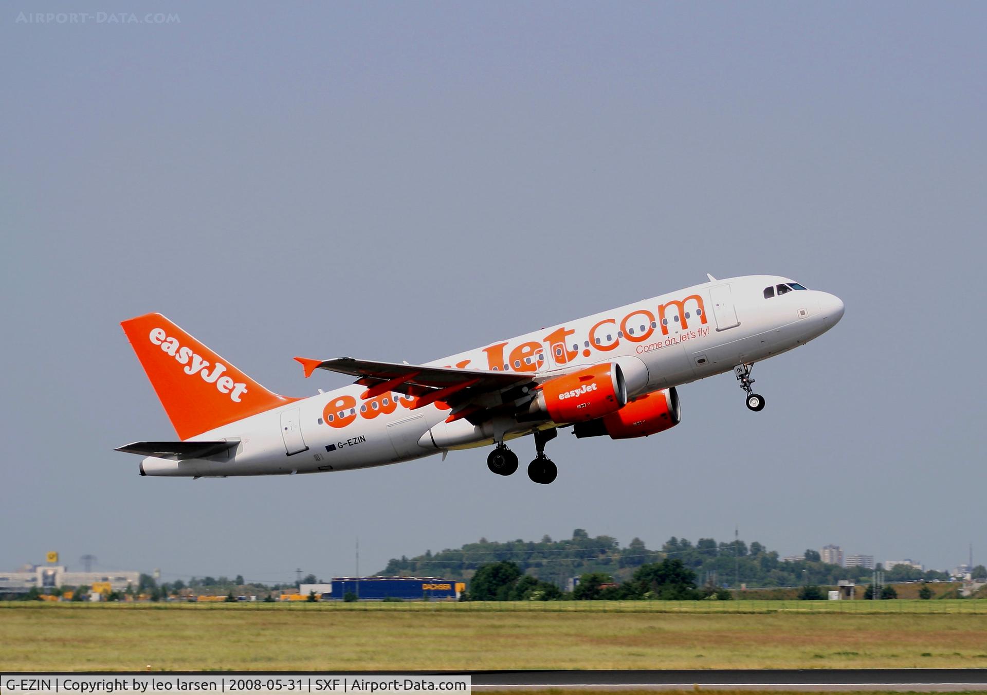 G-EZIN, 2005 Airbus A319-111 C/N 2503, Berlin SXF 31.5.08
