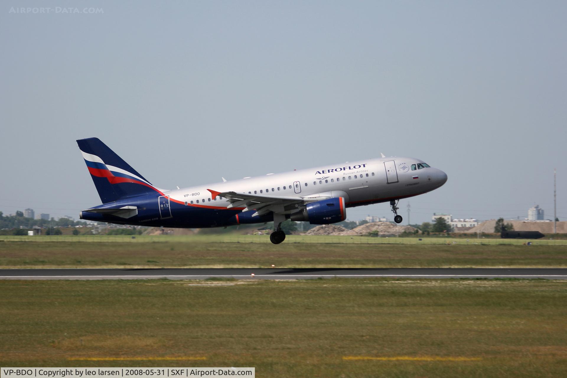 VP-BDO, 2003 Airbus A319-111 C/N 2091, Berlin SXF 31.5.08