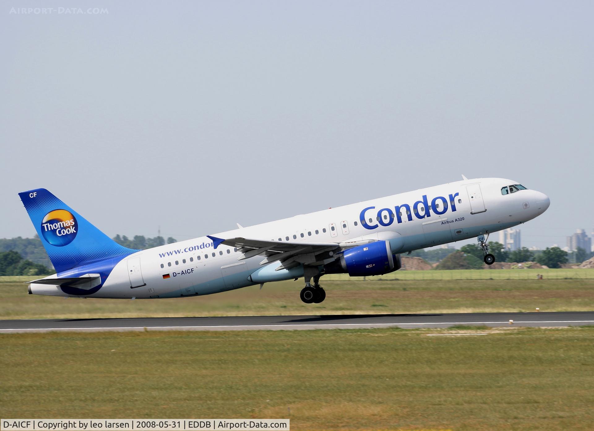 D-AICF, 1998 Airbus A320-212 C/N 0905, Berlin SXF 31.5.08